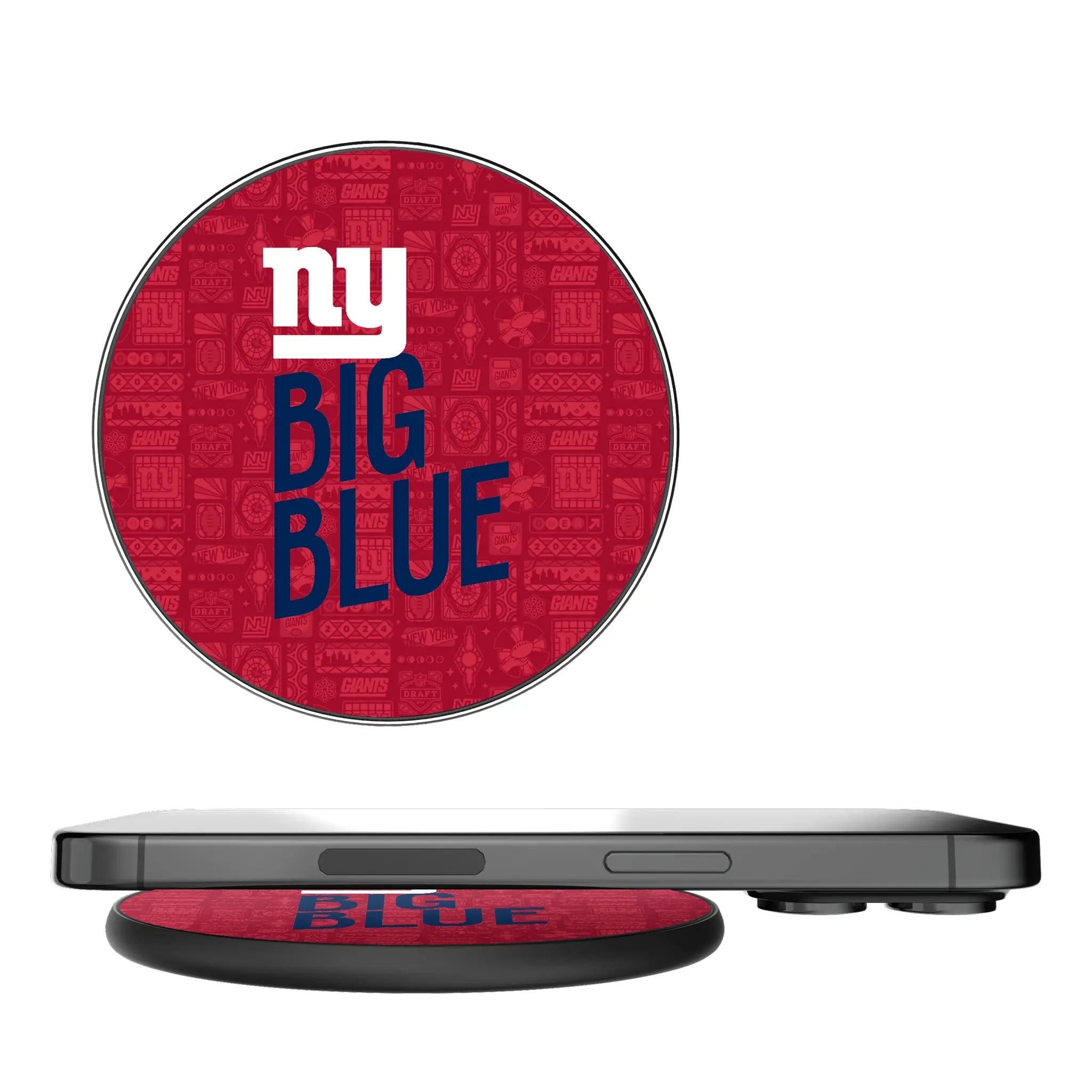 New York Giants Deco 15-Watt Wireless Charger