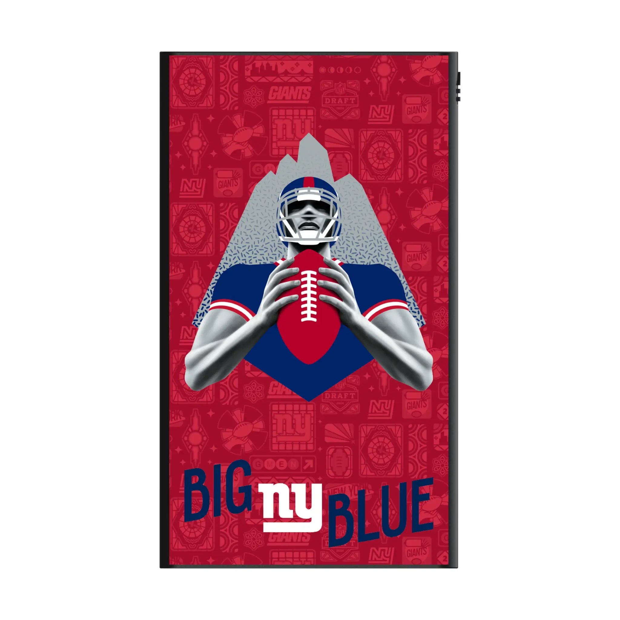 New York Giants Deco 5000mAh Flat Power Bank