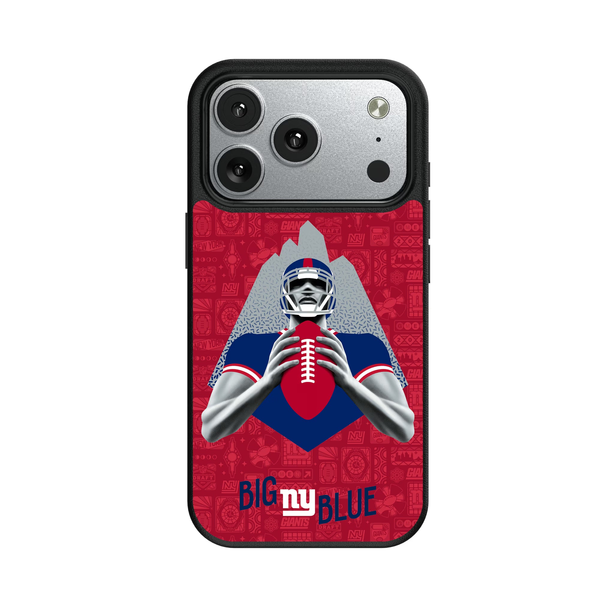New York Giants Deco iPhone MagSafe Compatible Phone Case for Apple iPhone#Device_iPhone 17 Pro
