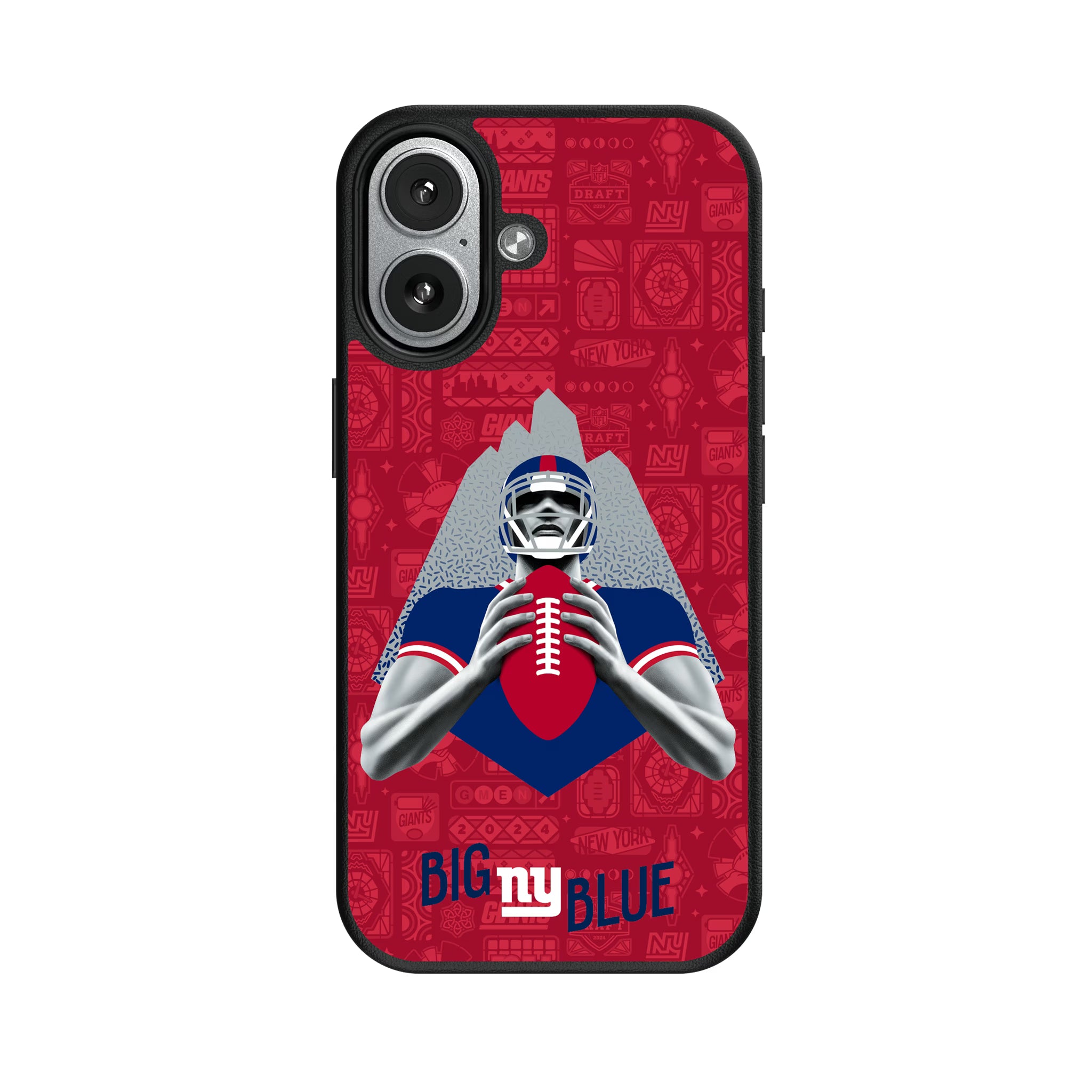 New York Giants Deco iPhone MagSafe Compatible Phone Case for Apple iPhone#Device_iPhone 17