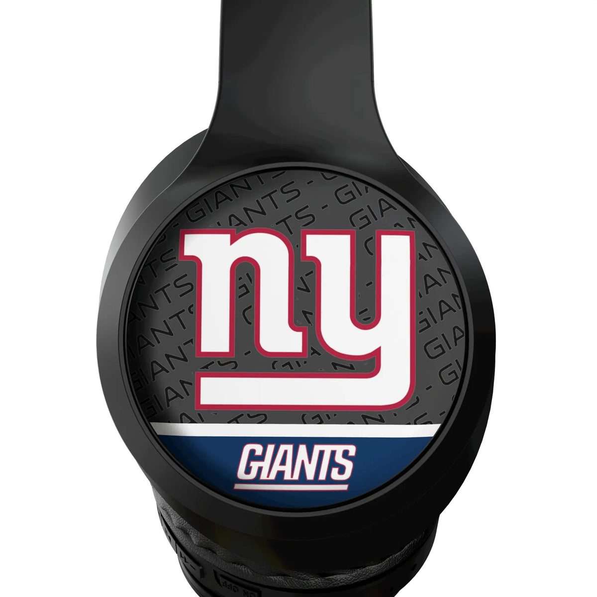New York Giants Endzone Plus Wireless Over-Ear Headphones With Case - Detail