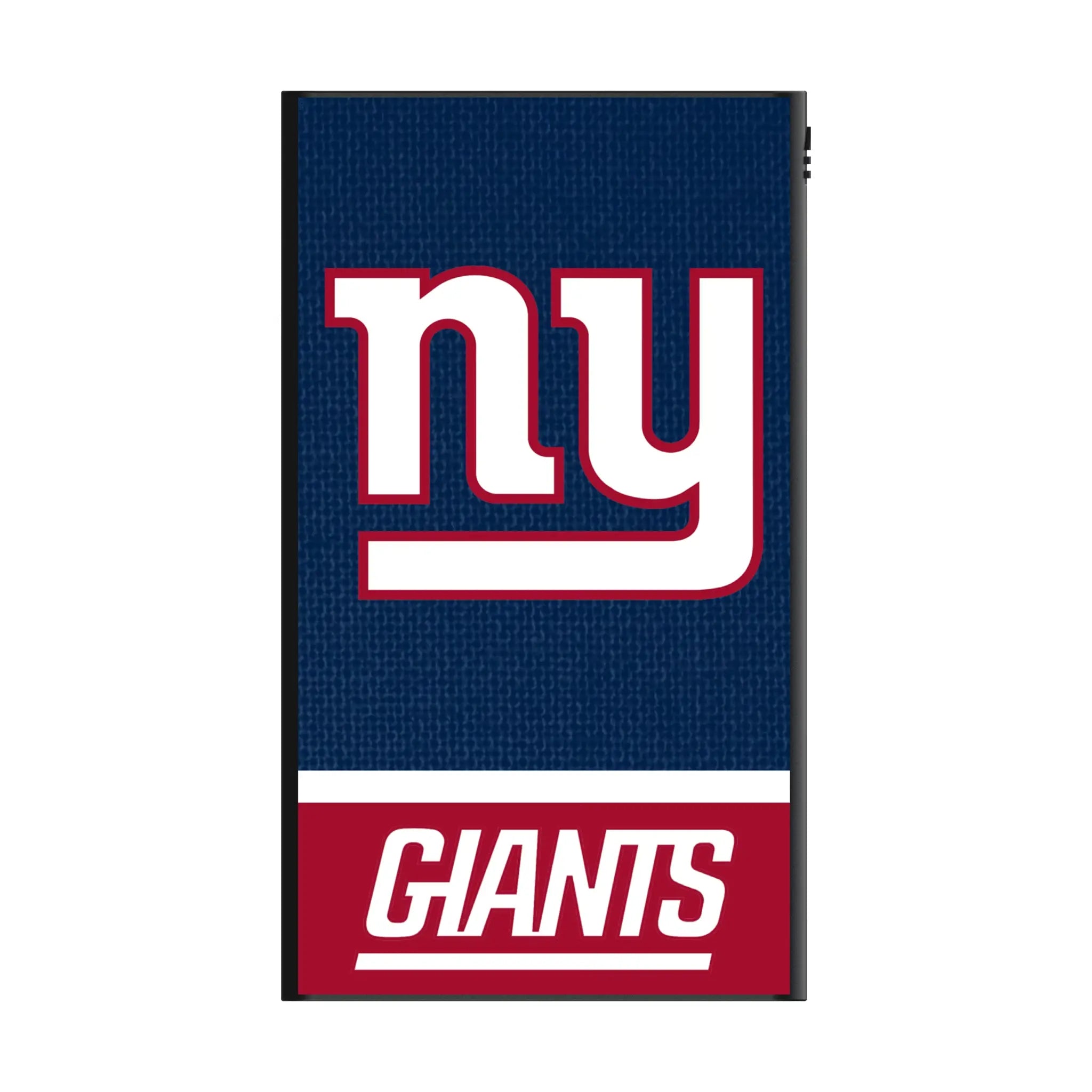 New York Giants Endzone Solid 5000mAh Flat Power Bank