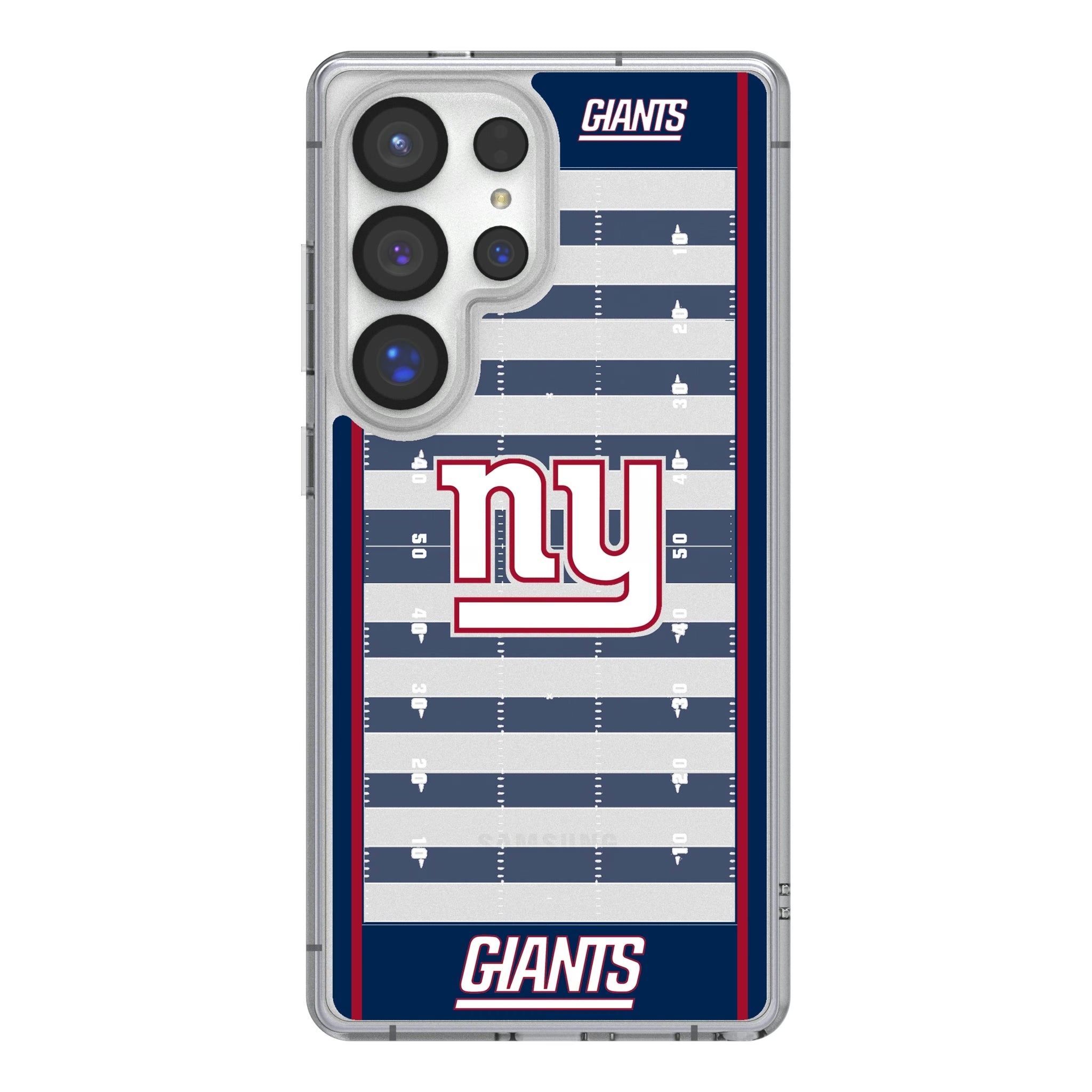 New York Giants Field Galaxy Clear Phone Case for Samsung Galaxy