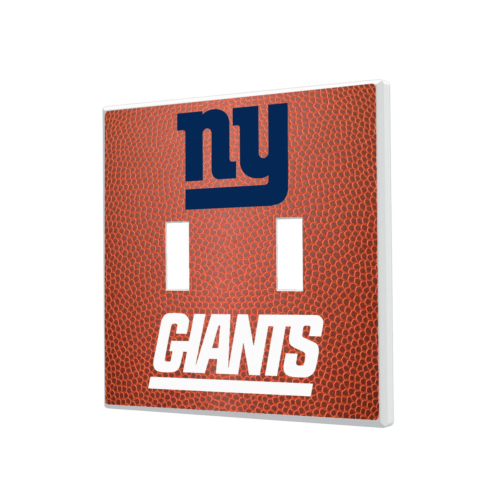 New York Giants Football Hidden-Screw Light Switch Plate#Style_Double Toggle