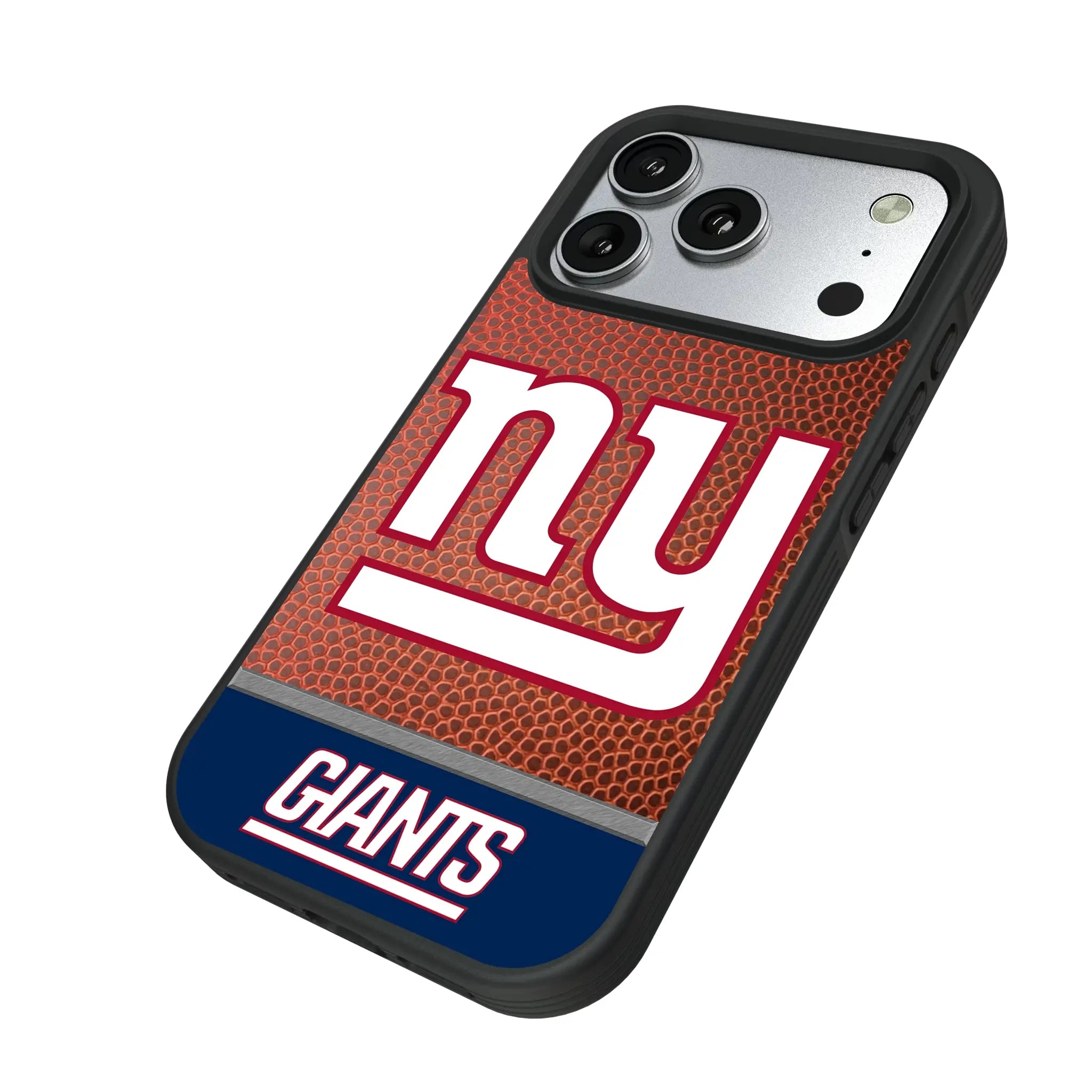 New York Giants Football Wordmark iPhone Bump Phone Case for Apple iPhone - Isometric View#Device_iPhone 17 Pro