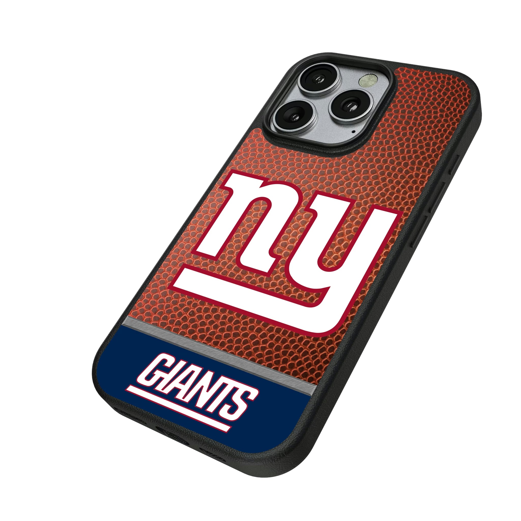 New York Giants Football Wordmark iPhone MagSafe Compatible Phone Case for Apple iPhone - Isometric View