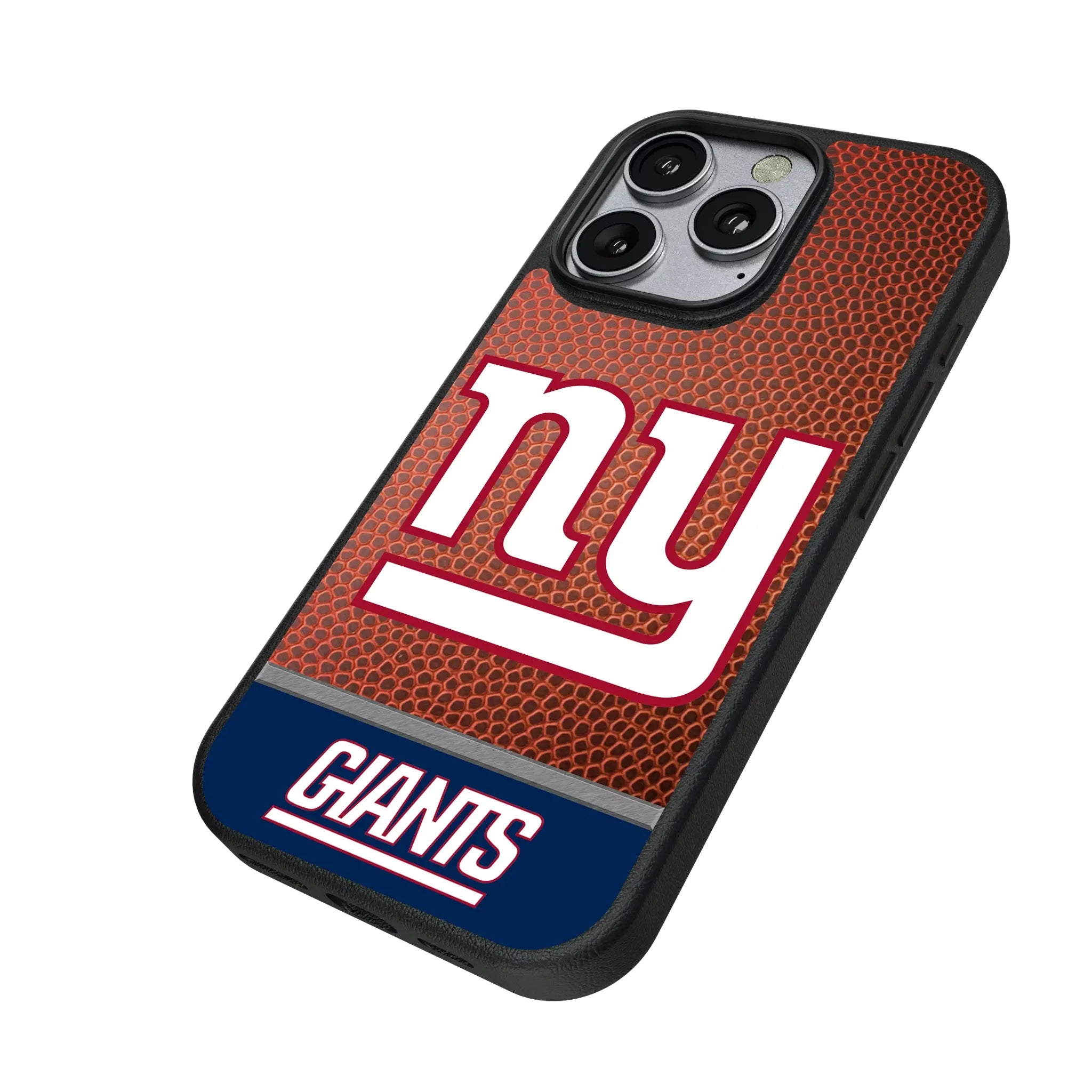 New York Giants Football Wordmark iPhone MagSafe Compatible Phone Case for Apple iPhone - Isometric View