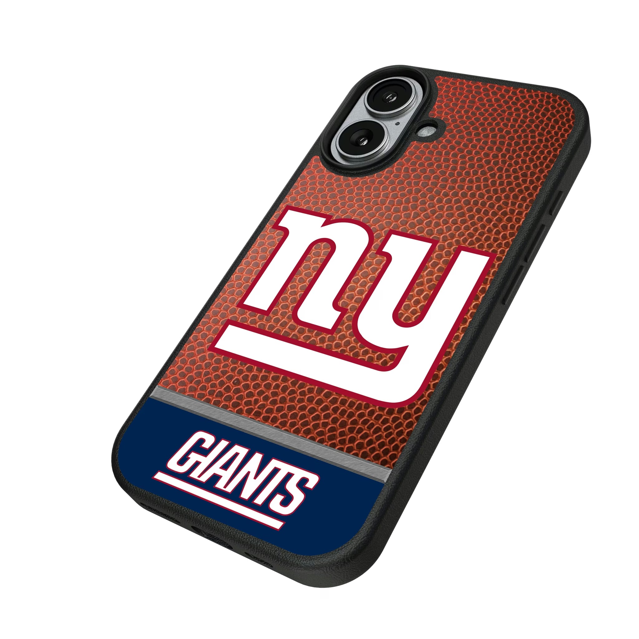 New York Giants Football Wordmark iPhone MagSafe Compatible Phone Case for Apple iPhone - Isometric View#Device_iPhone 17