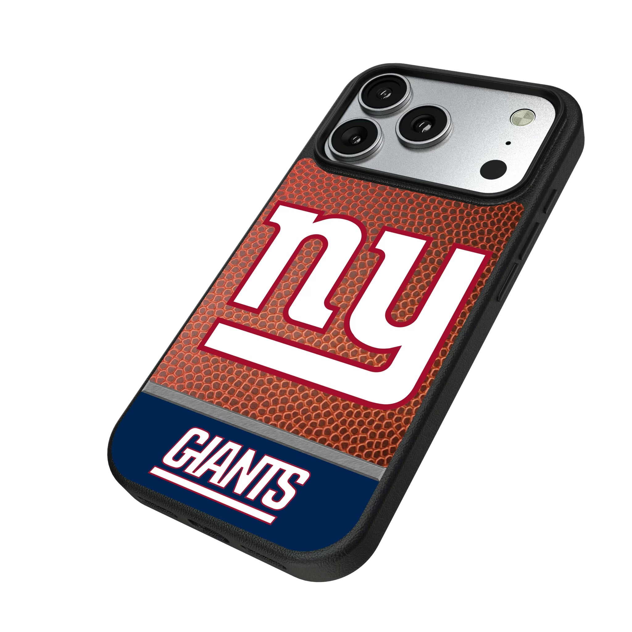 New York Giants Football Wordmark iPhone MagSafe Compatible Phone Case for Apple iPhone - Isometric View#Device_iPhone 17 Pro