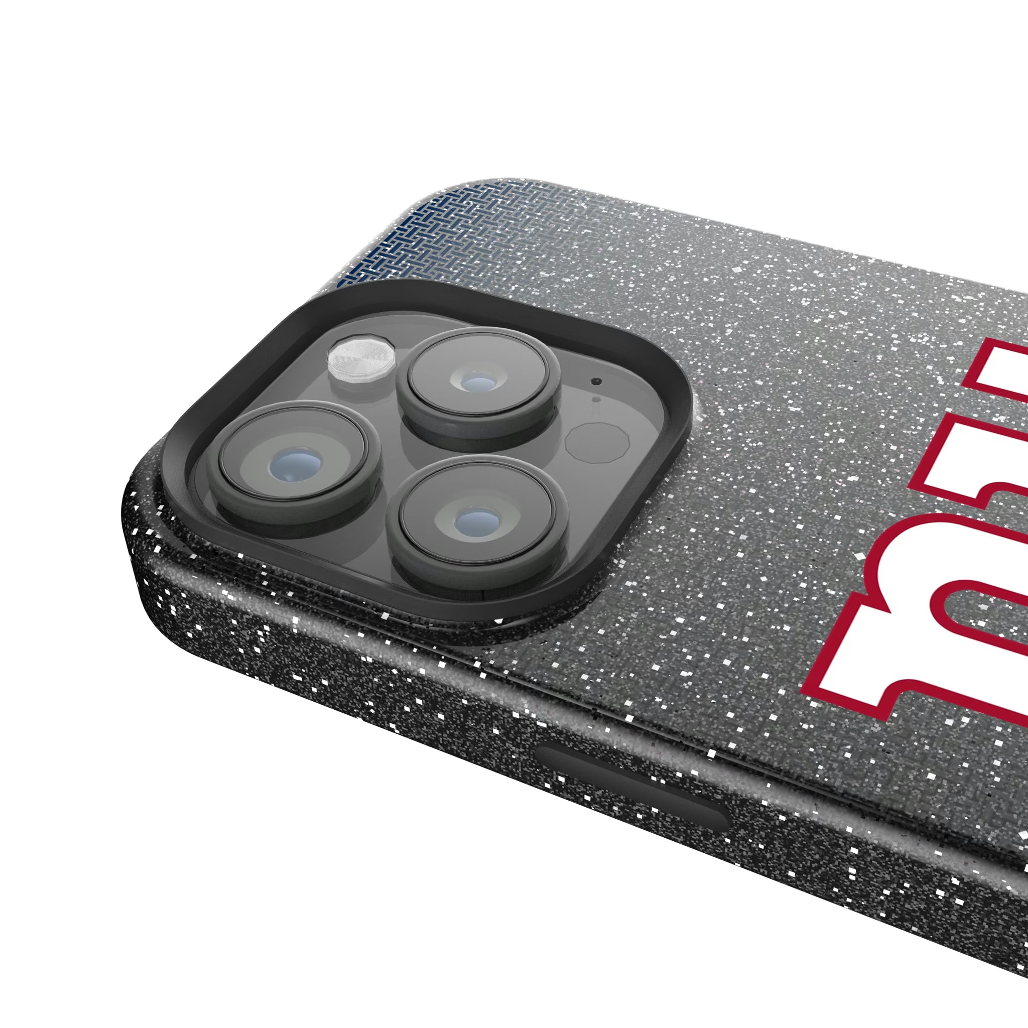 New York Giants Linen iPhone Bling Phone Case for Apple iPhone - Detail