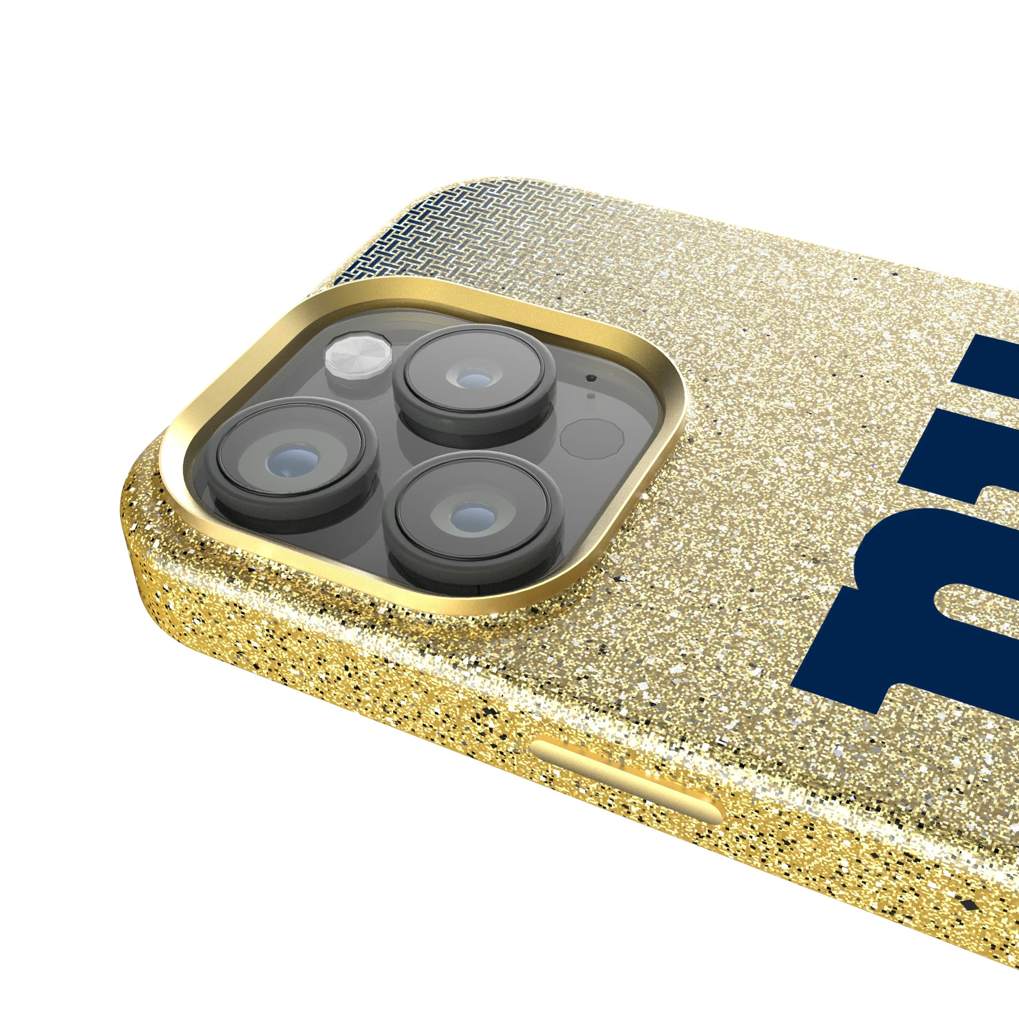 New York Giants Linen iPhone Bling Phone Case for Apple iPhone - Detail