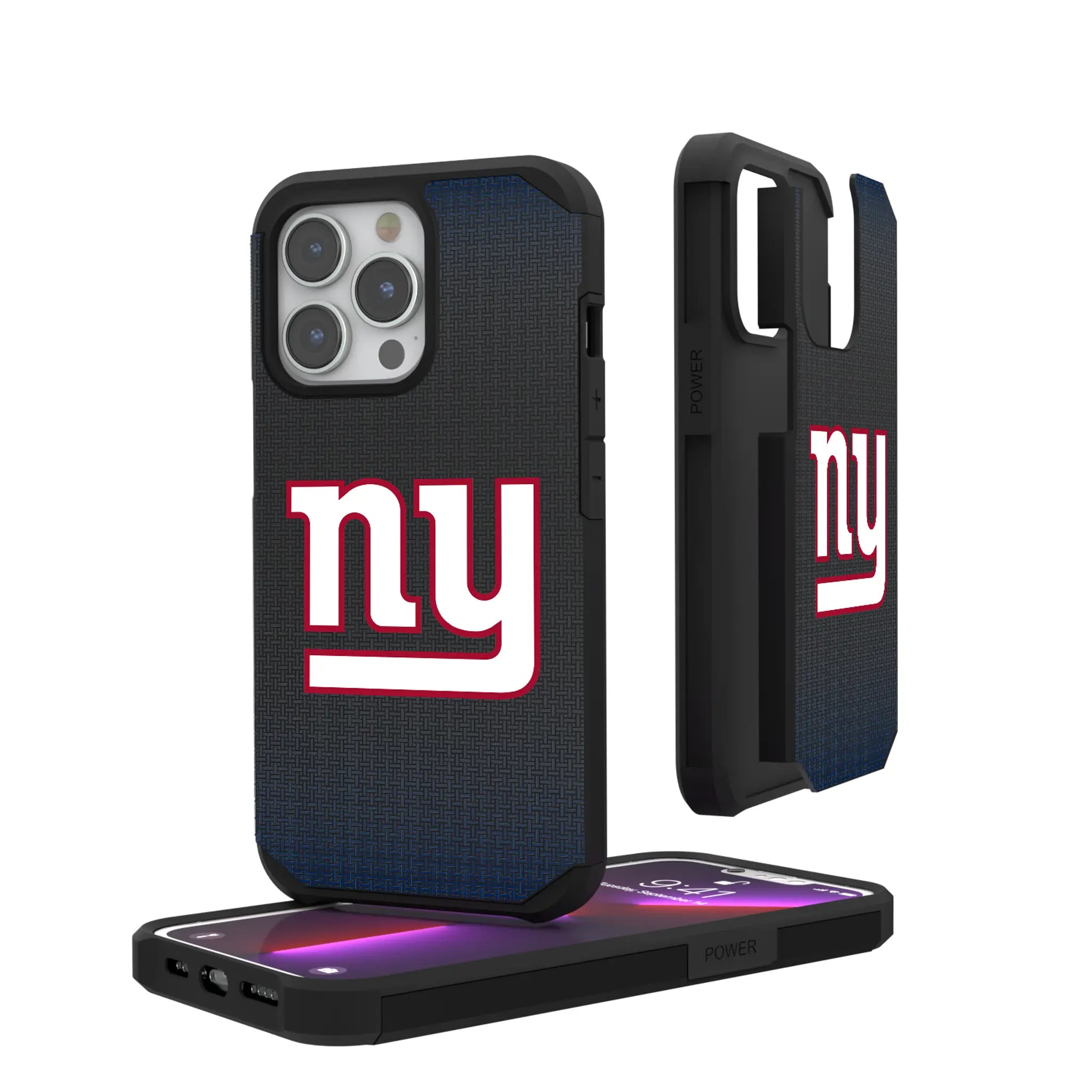 New York Giants Linen iPhone Rugged Phone Case for Apple iPhone