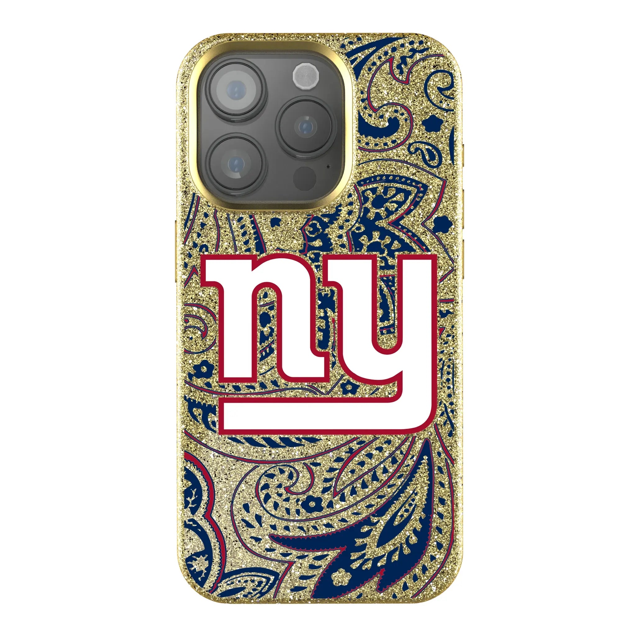 New York Giants Paisley iPhone Bling Phone Case for Apple iPhone