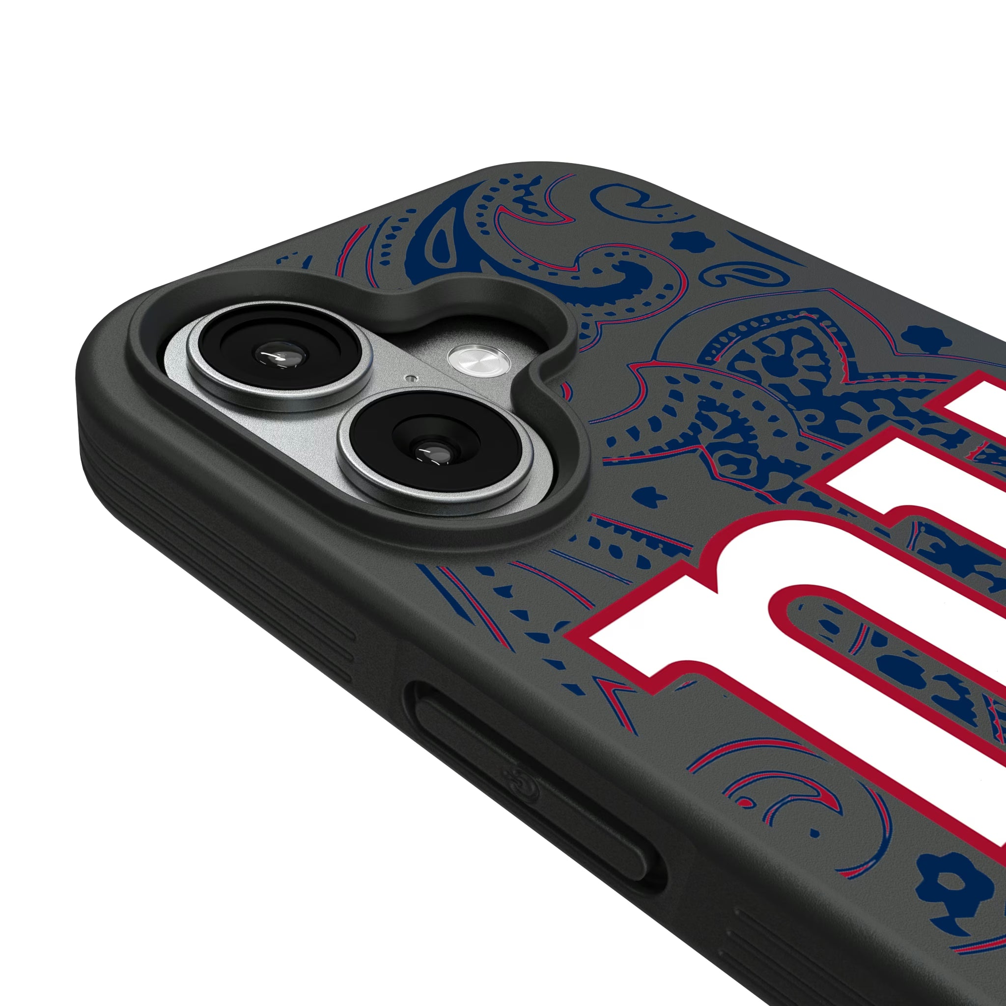 New York Giants Paisley iPhone Bump Phone Case for Apple iPhone - Detail#Device_iPhone 17