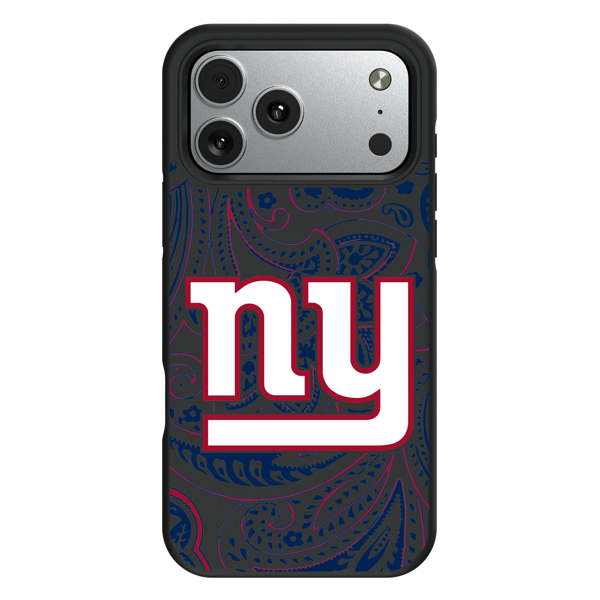 New York Giants Paisley iPhone Bump Phone Case for Apple iPhone#Device_iPhone 17 Pro Max