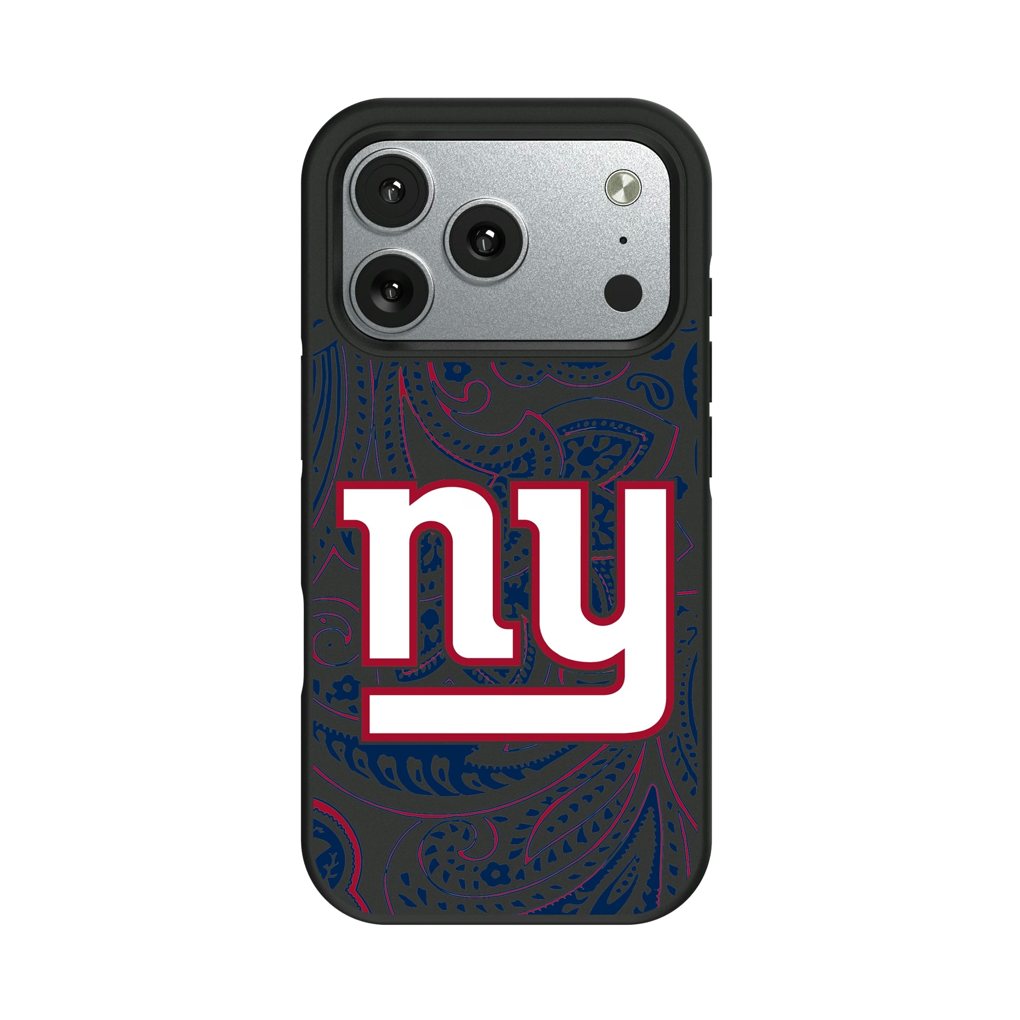New York Giants Paisley iPhone Bump Phone Case for Apple iPhone#Device_iPhone 17 Pro