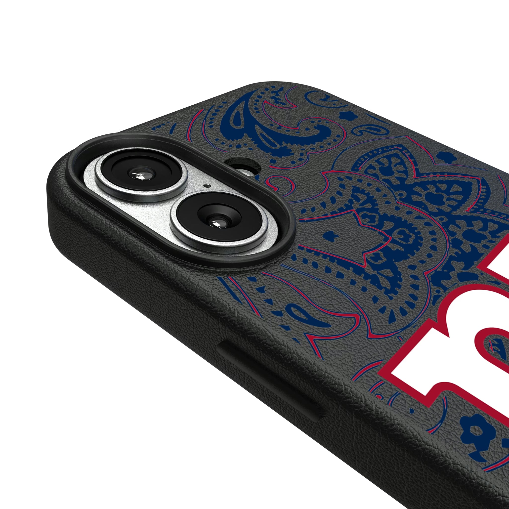 New York Giants Paisley iPhone MagSafe Compatible Phone Case for Apple iPhone - Detail#Device_iPhone 17