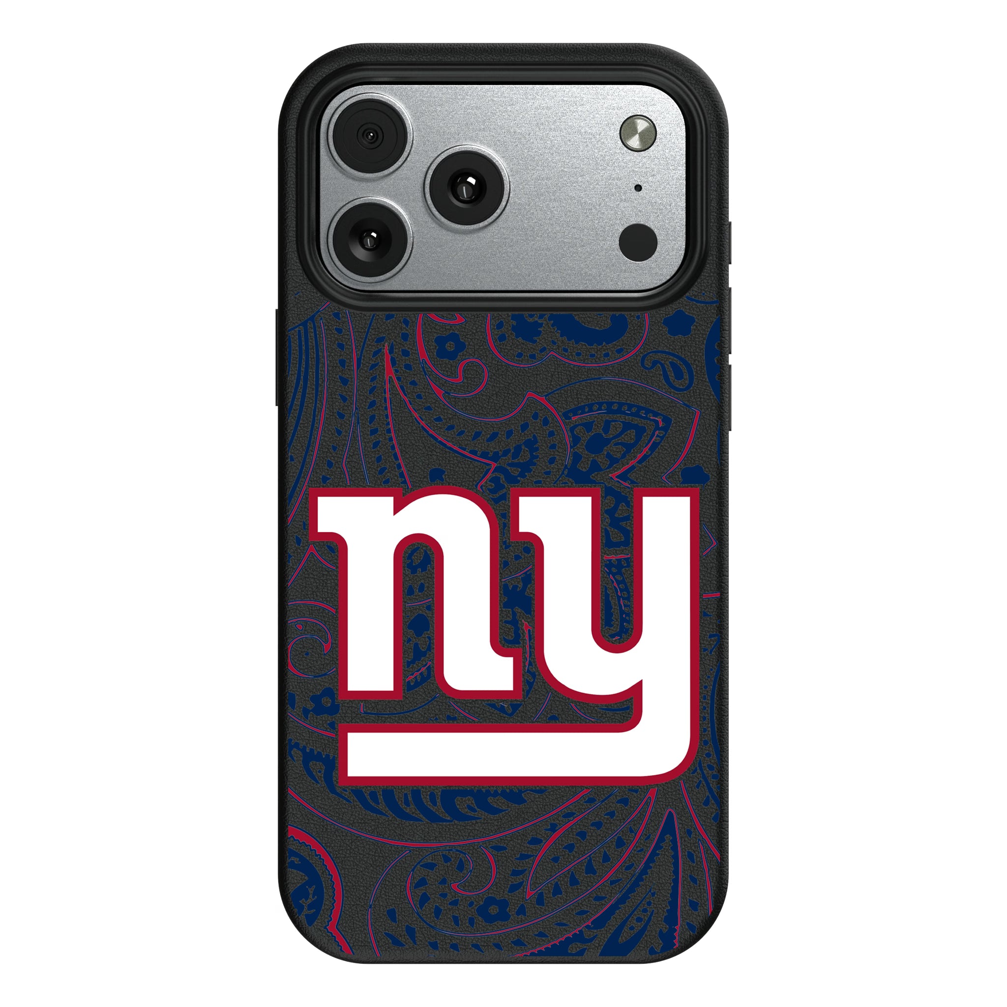 New York Giants Paisley iPhone MagSafe Compatible Phone Case for Apple iPhone#Device_iPhone 17 Pro Max
