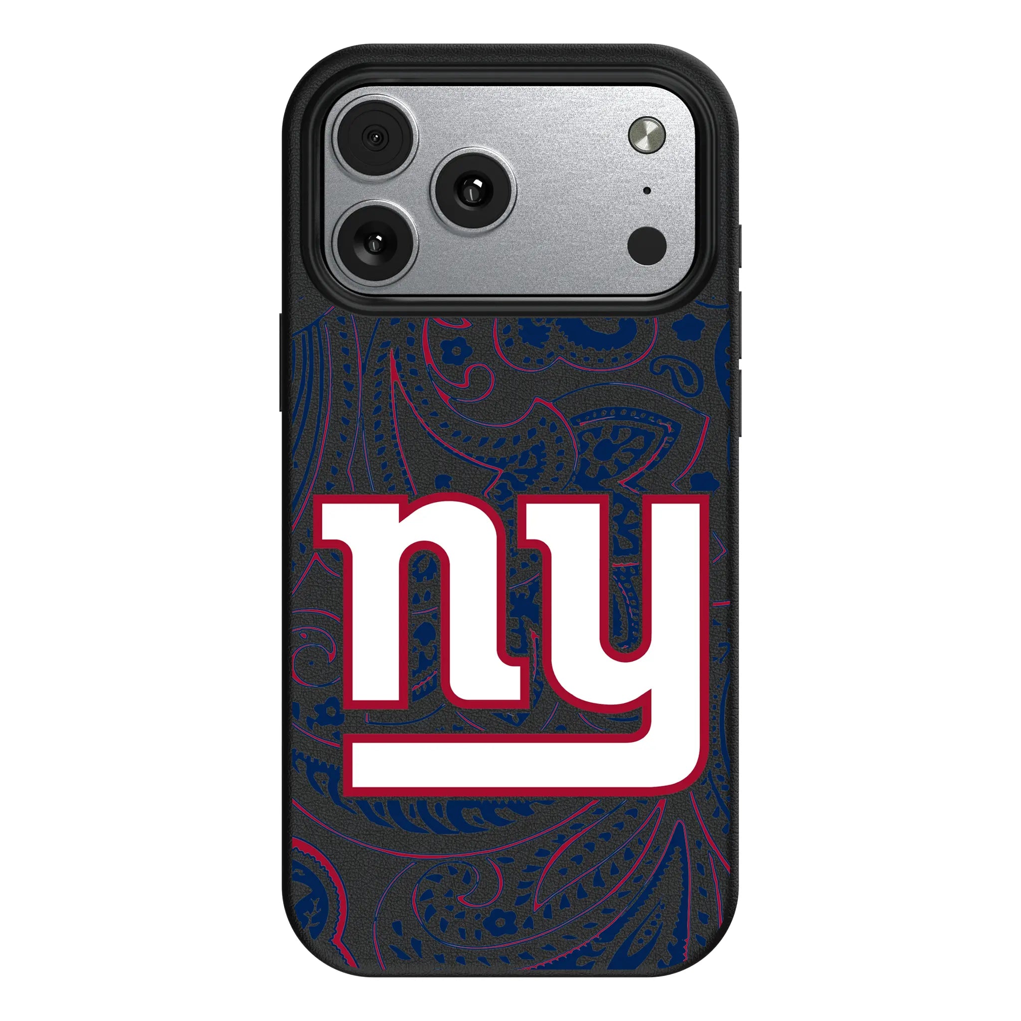 New York Giants Paisley iPhone MagSafe Compatible Phone Case for Apple iPhone#Device_iPhone 17 Pro Max