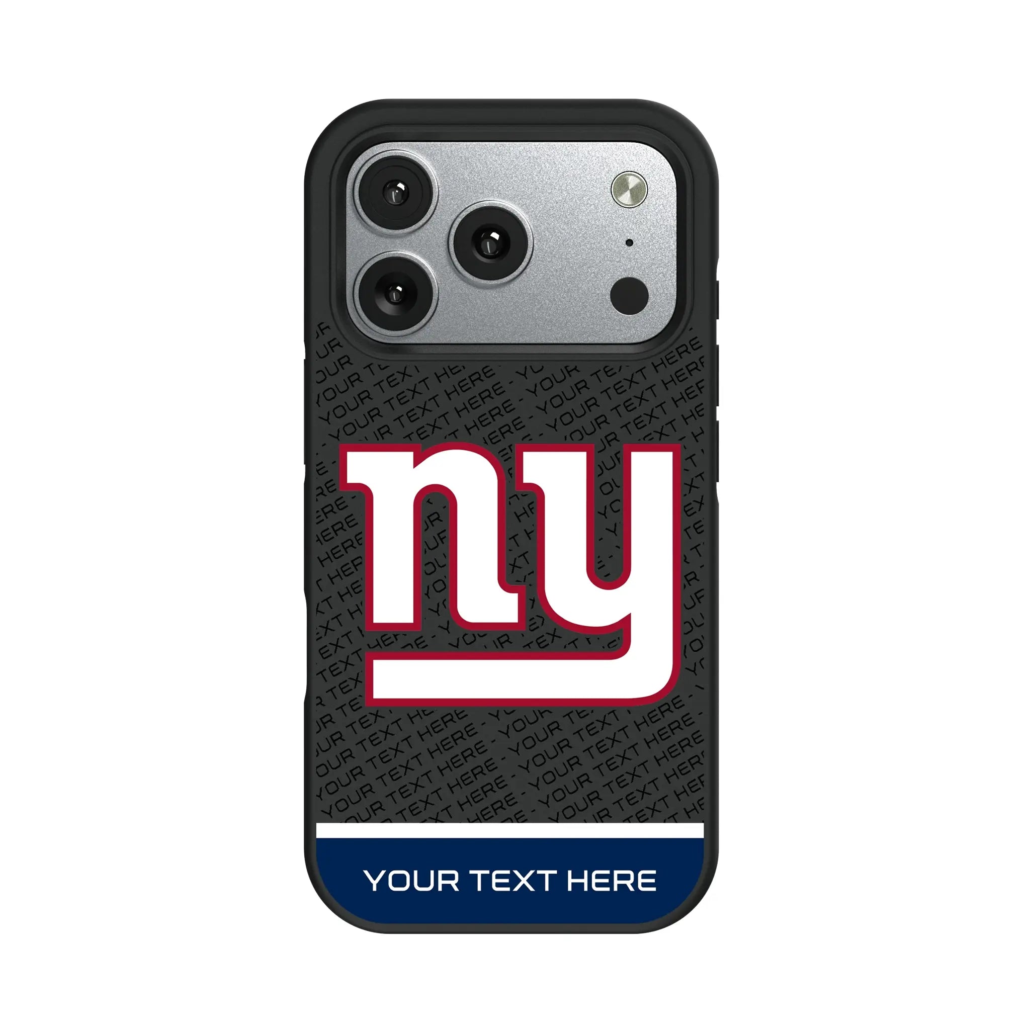 New York Giants Personalized EndZone Plus iPhone Bump Phone Case for Apple iPhone#Device_iPhone 17 Pro