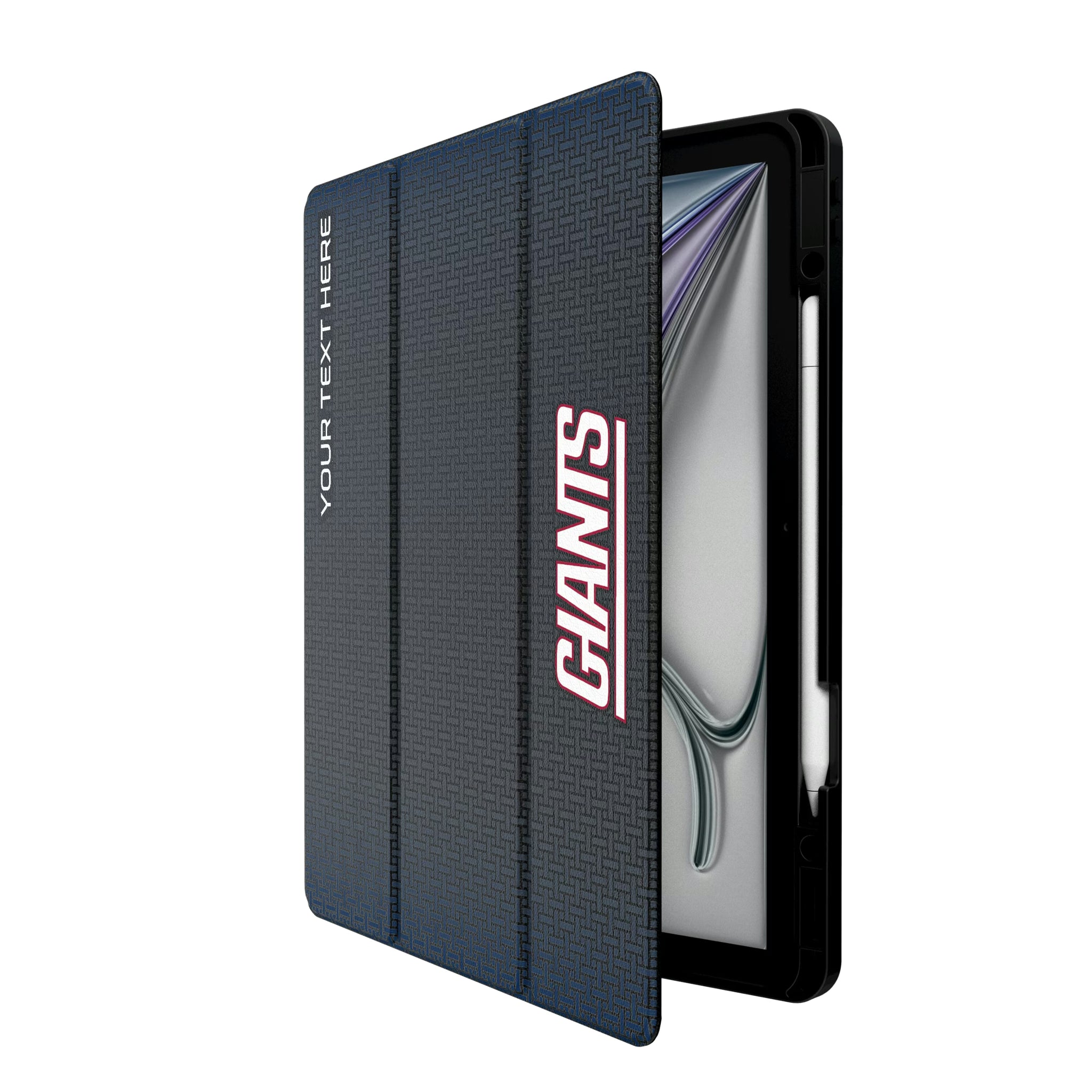 New York Giants Personalized Linen iPad Tablet Case for Apple iPad
