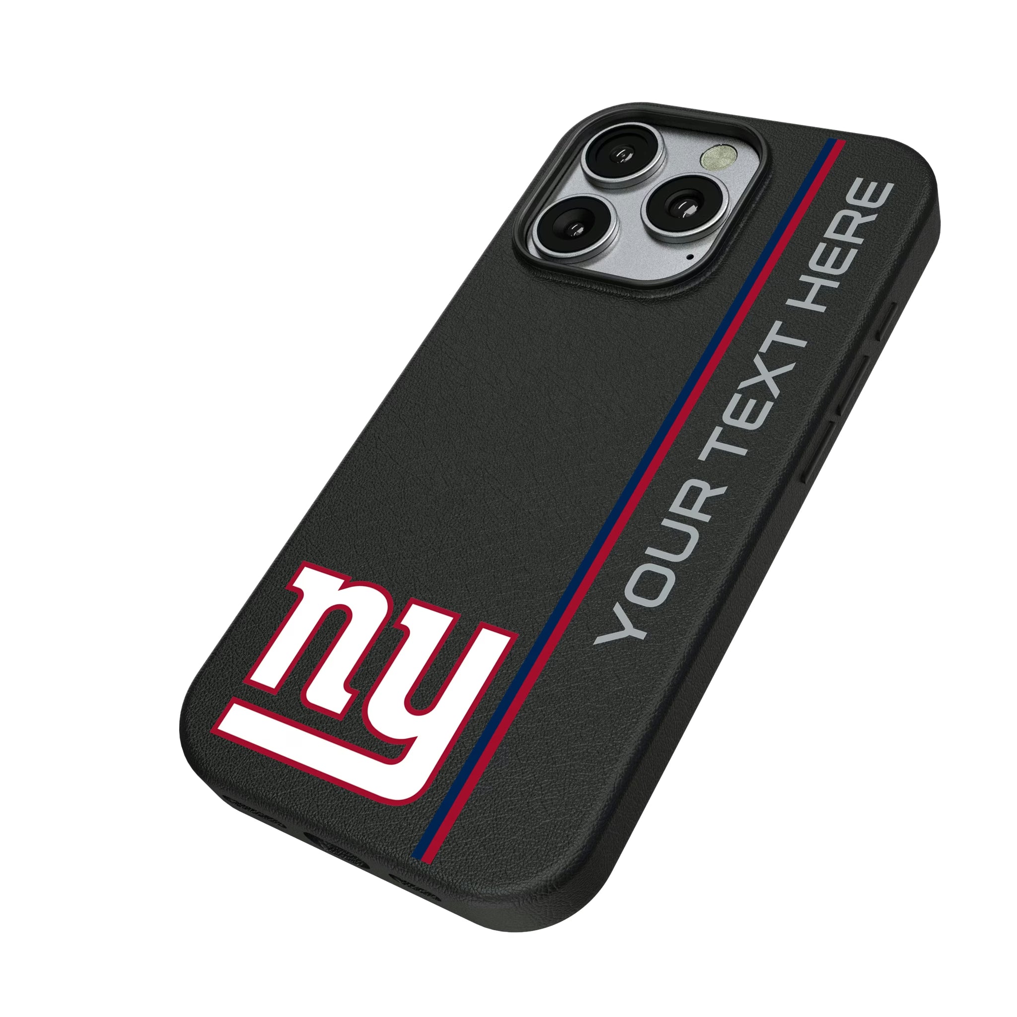 New York Giants Personalized Sidebard iPhone MagSafe Compatible Phone Case for Apple iPhone - Isometric View