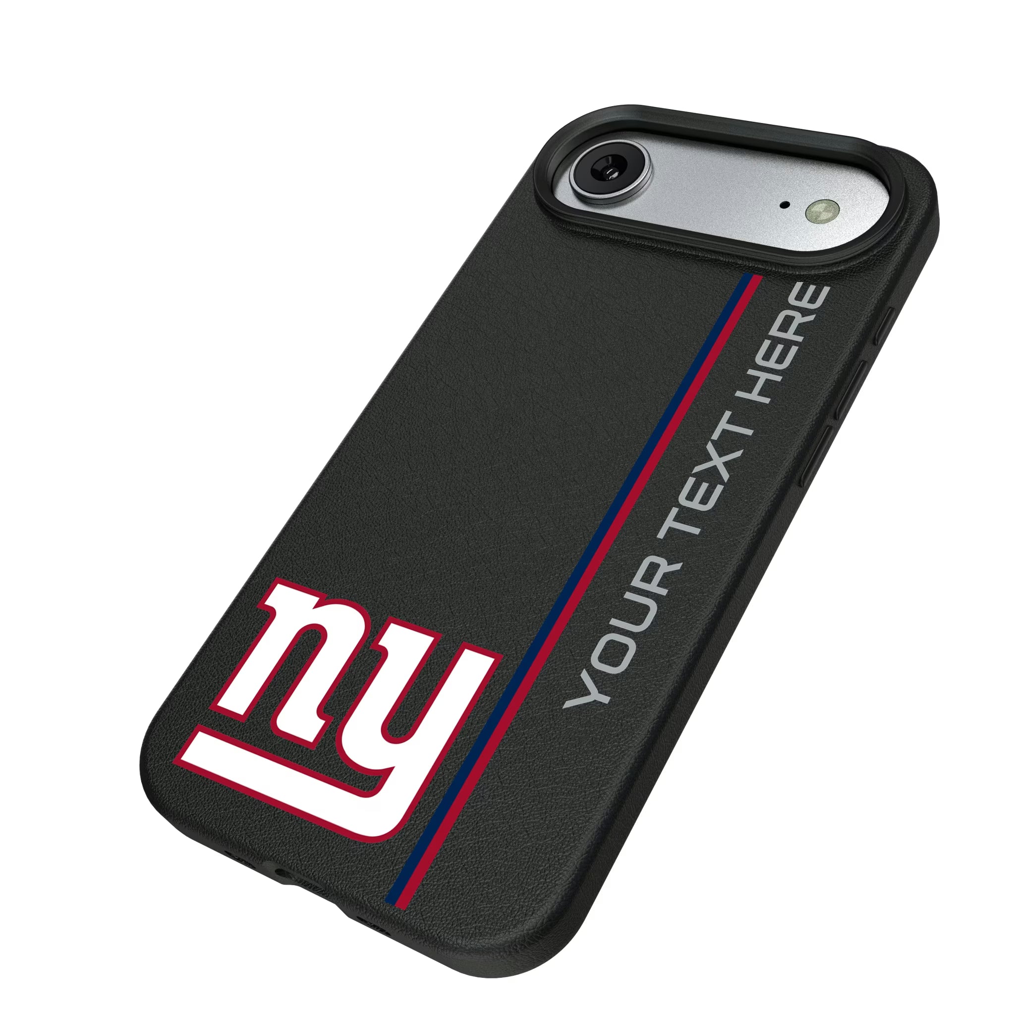 New York Giants Personalized Sidebard iPhone MagSafe Compatible Phone Case for Apple iPhone - Isometric View#Device_iPhone Air