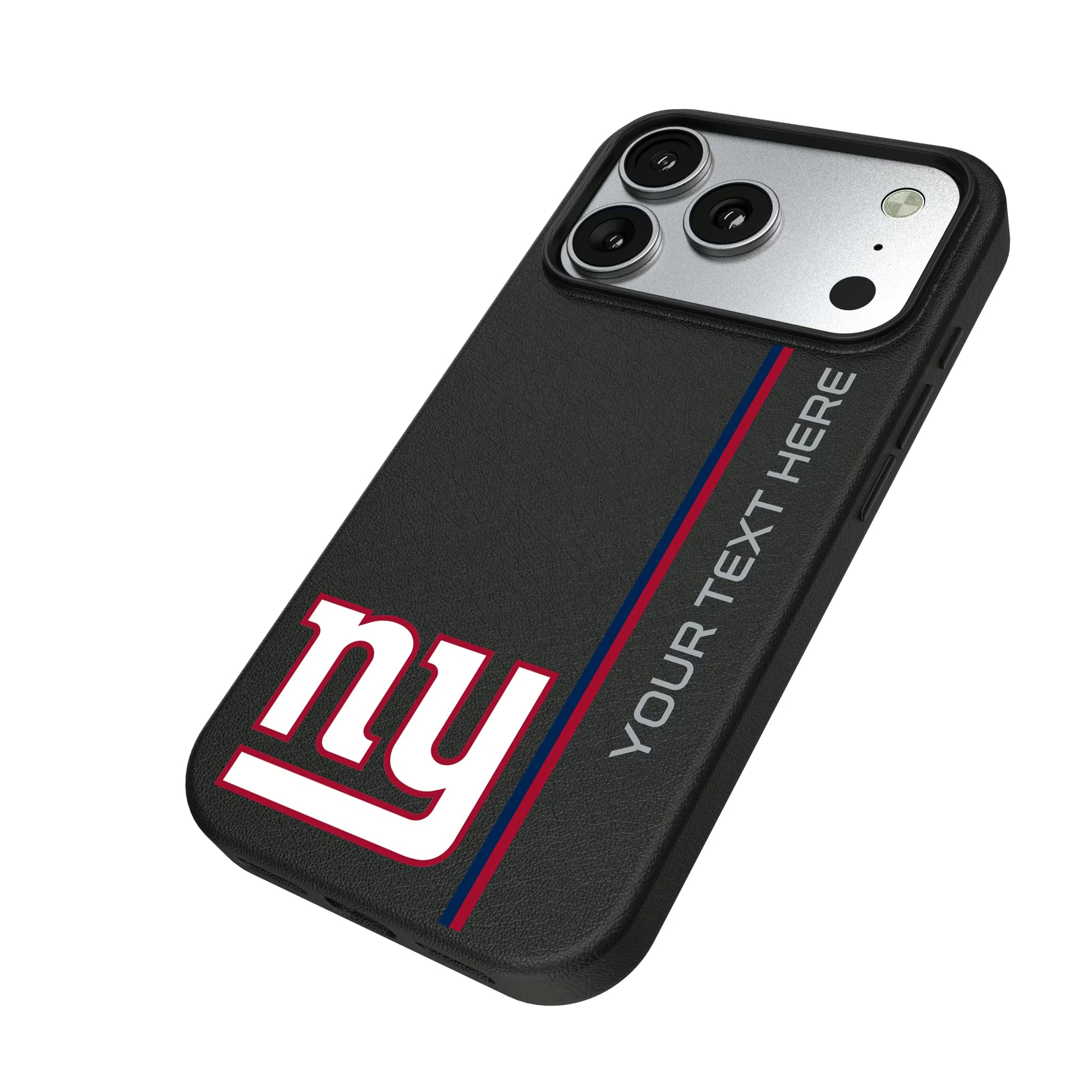 New York Giants Personalized Sidebard iPhone MagSafe Compatible Phone Case for Apple iPhone - Isometric View#Device_iPhone 17 Pro