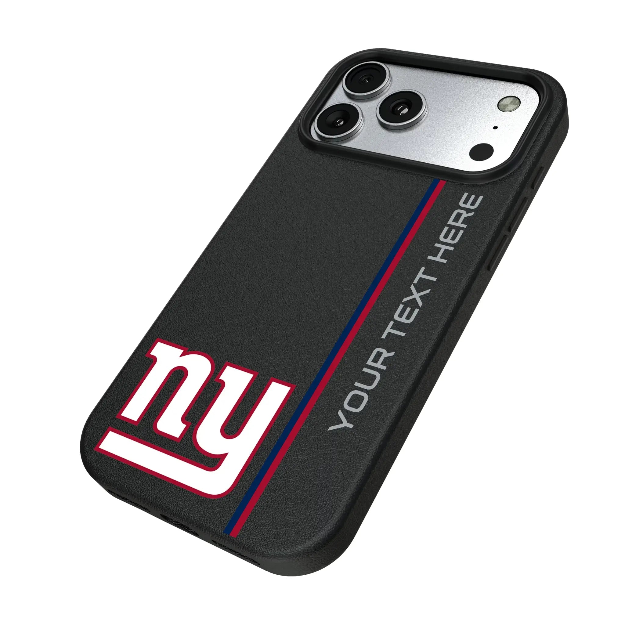 New York Giants Personalized Sidebard iPhone MagSafe Compatible Phone Case for Apple iPhone - Isometric View#Device_iPhone 17 Pro Max