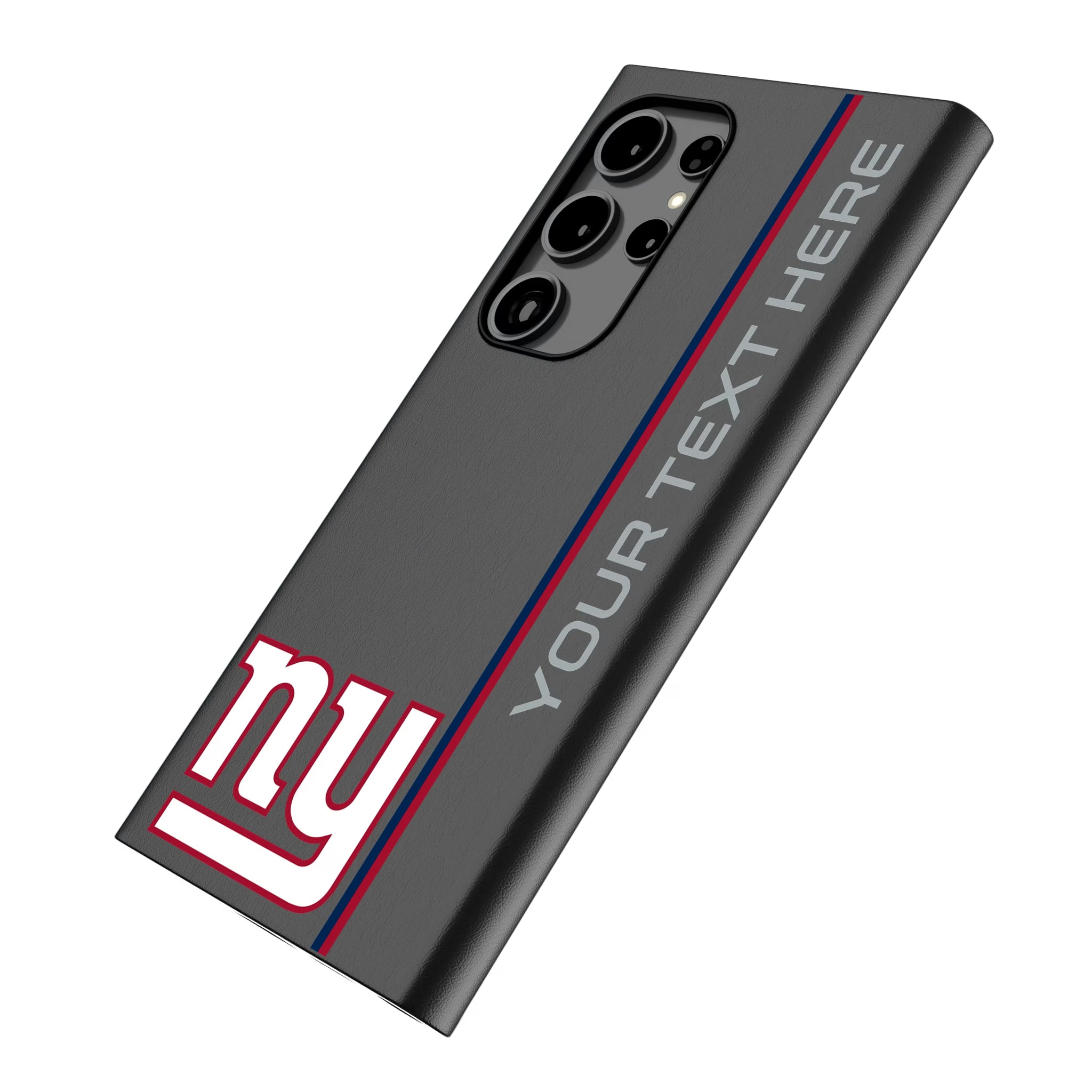 New York Giants Personalized Sidebard Galaxy MagSafe Compatible Phone Case for Samsung Galaxy - Isometric View