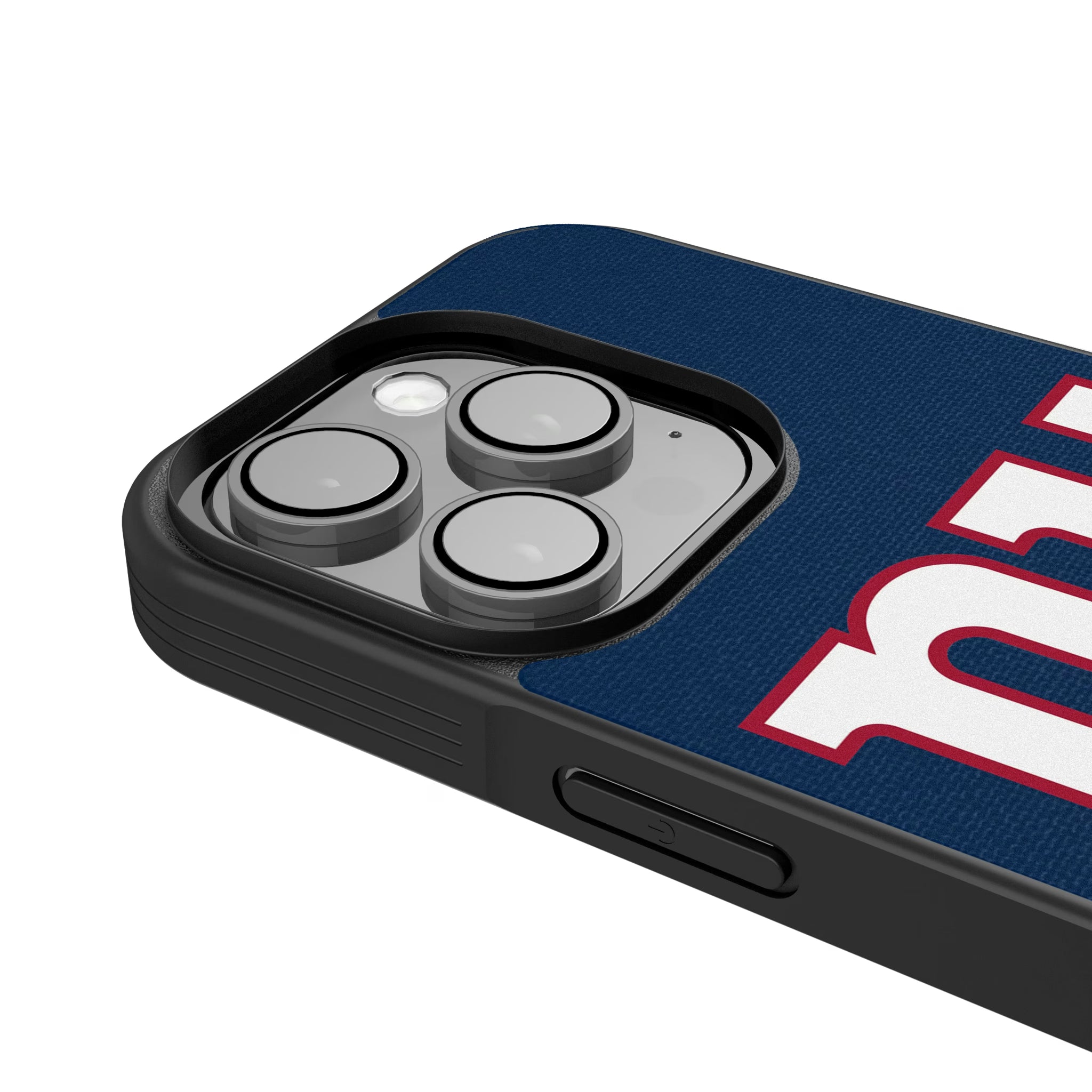 New York Giants Personalized Stripe iPhone Bump Phone Case for Apple iPhone - Detail