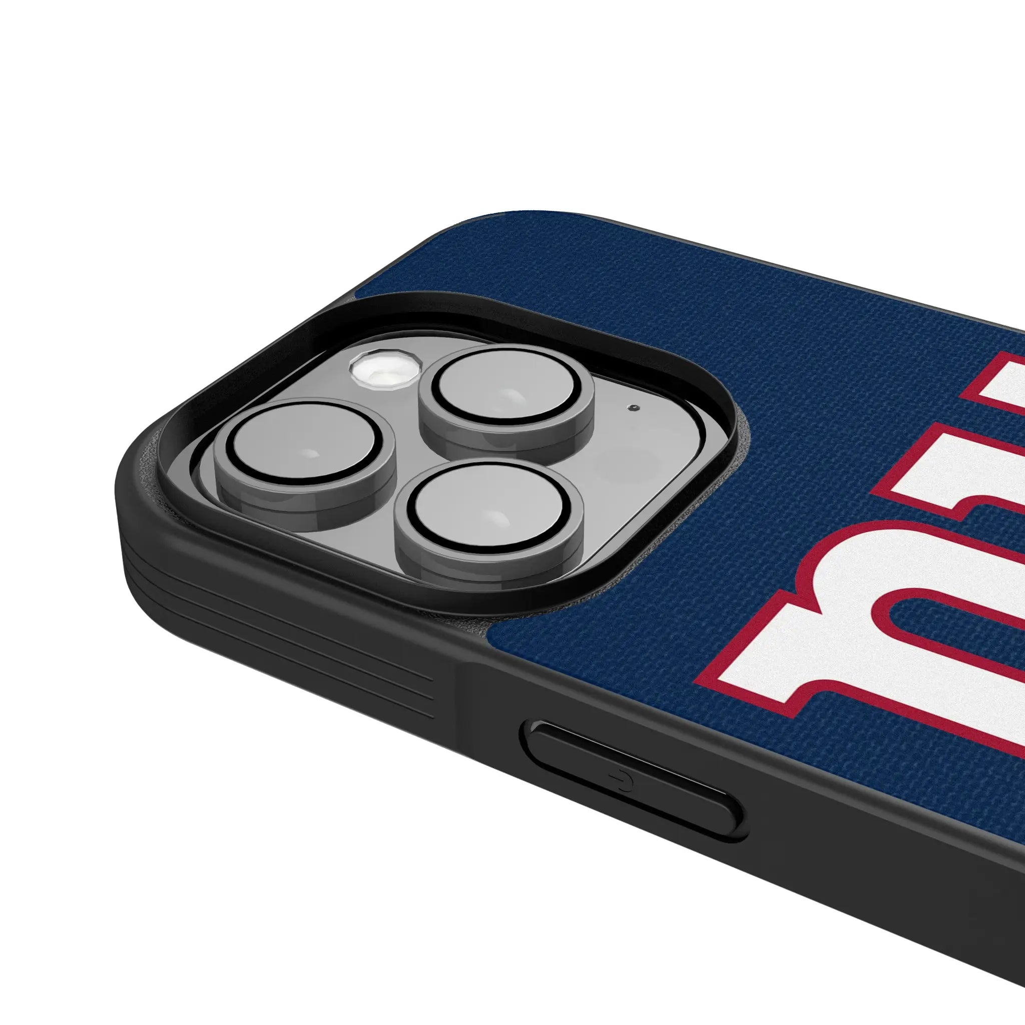 New York Giants Personalized Stripe iPhone Bump Phone Case for Apple iPhone - Detail