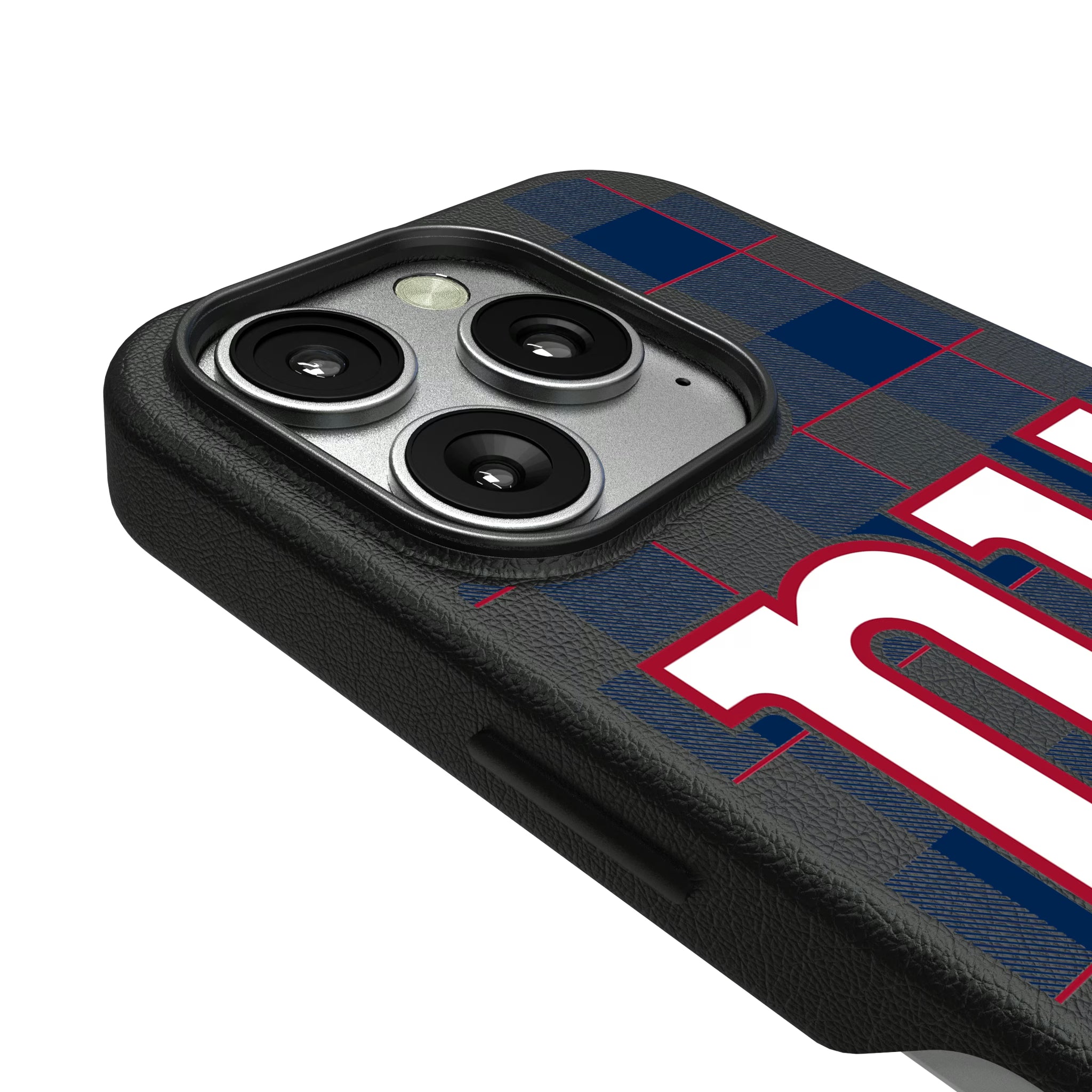 New York Giants Plaid iPhone MagSafe Compatible Phone Case for Apple iPhone - Detail