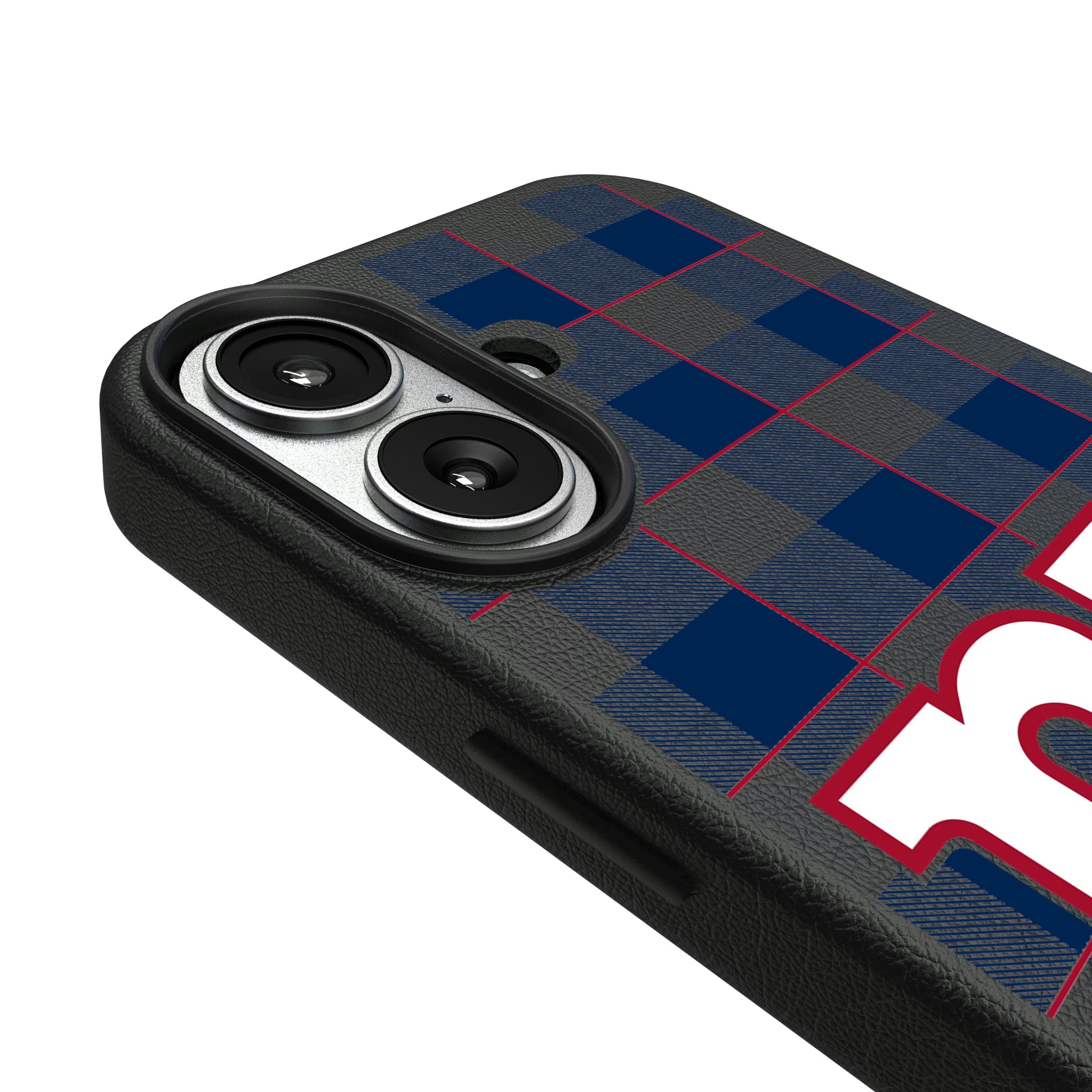 New York Giants Plaid iPhone MagSafe Compatible Phone Case for Apple iPhone - Detail#Device_iPhone 17