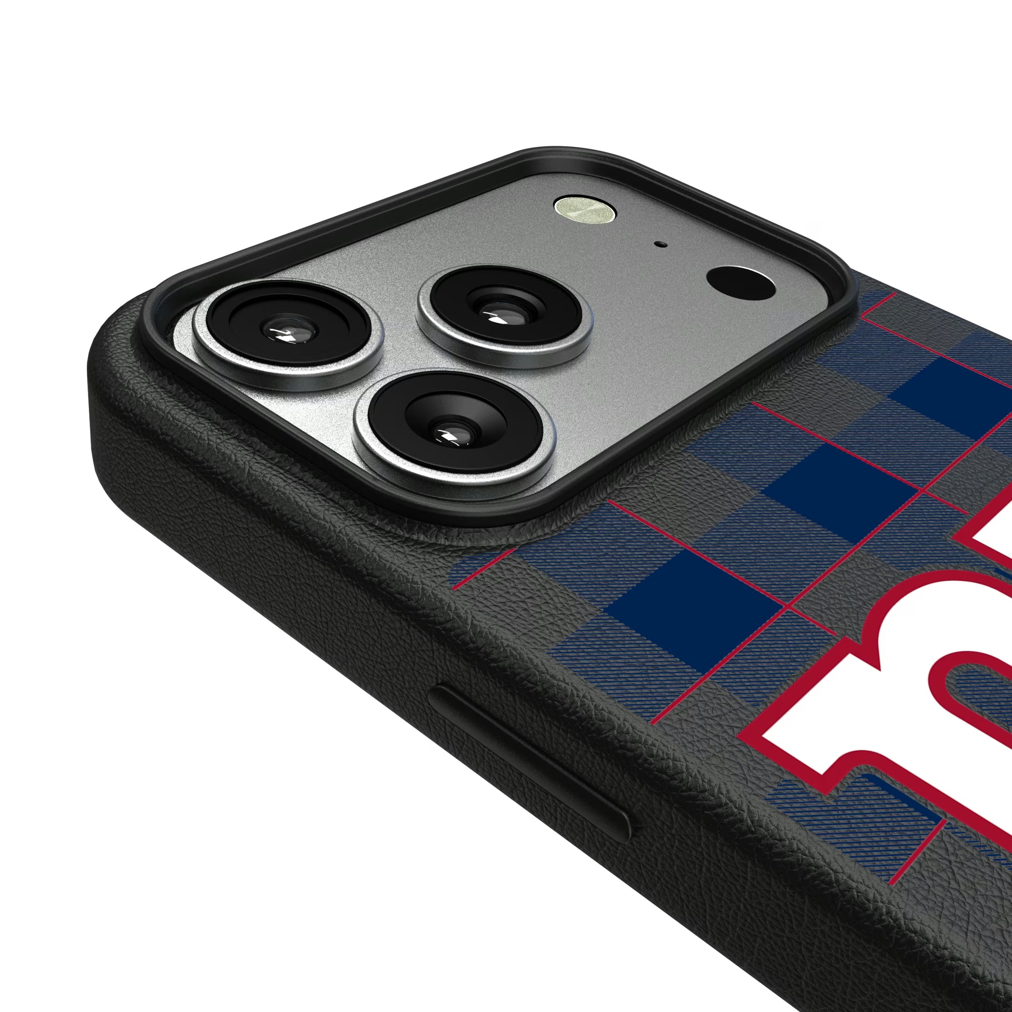 New York Giants Plaid iPhone MagSafe Compatible Phone Case for Apple iPhone - Detail#Device_iPhone 17 Pro