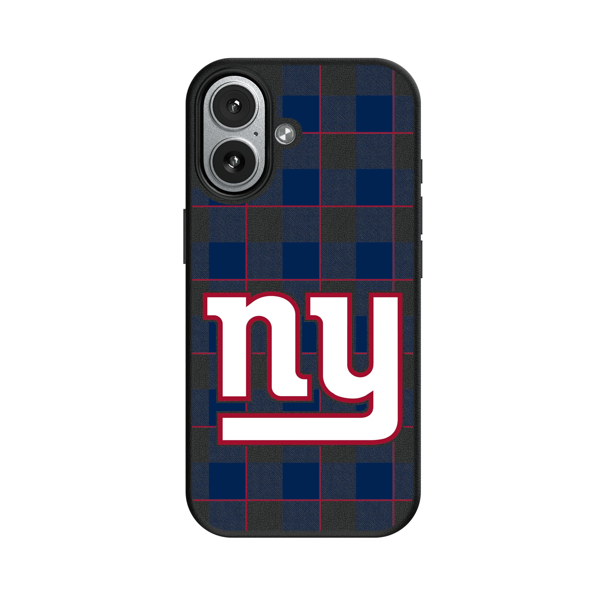 New York Giants Plaid iPhone MagSafe Compatible Phone Case for Apple iPhone#Device_iPhone 17