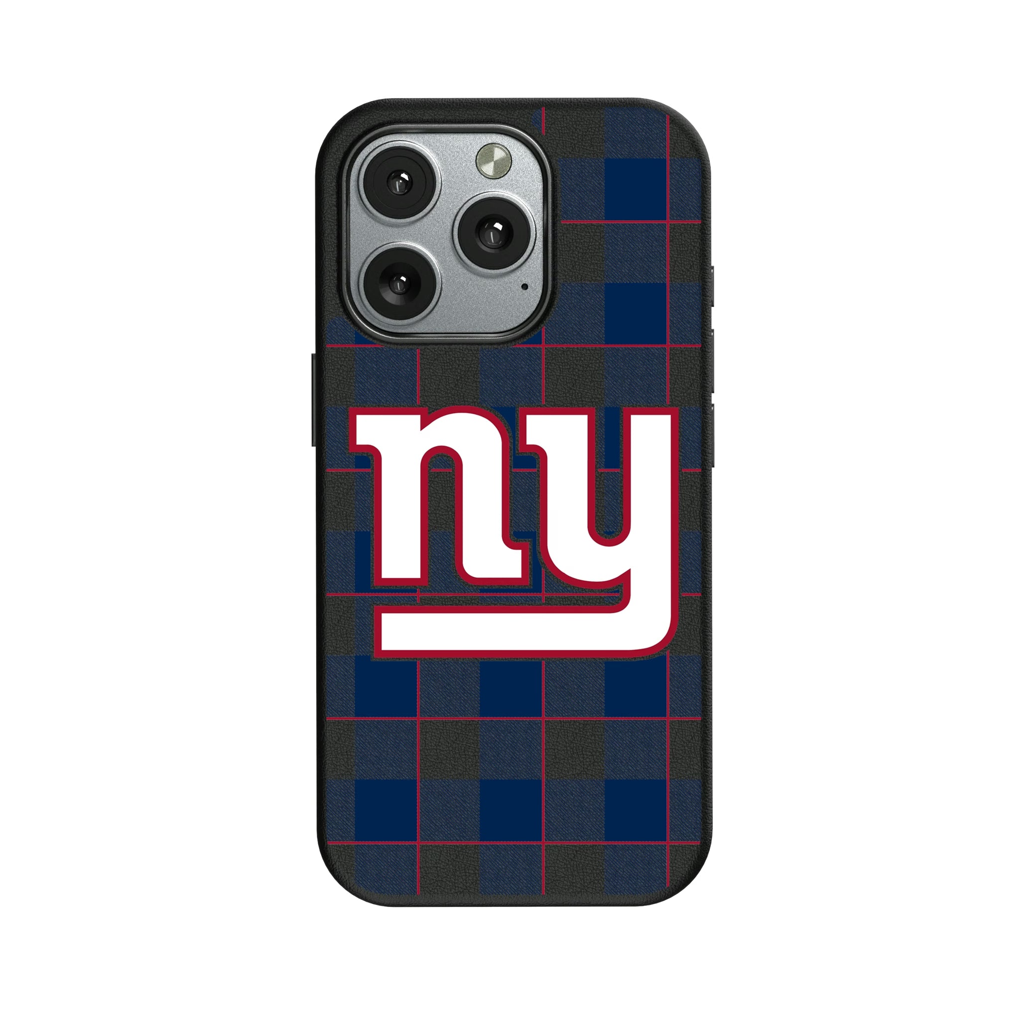 New York Giants Plaid iPhone MagSafe Compatible Phone Case for Apple iPhone