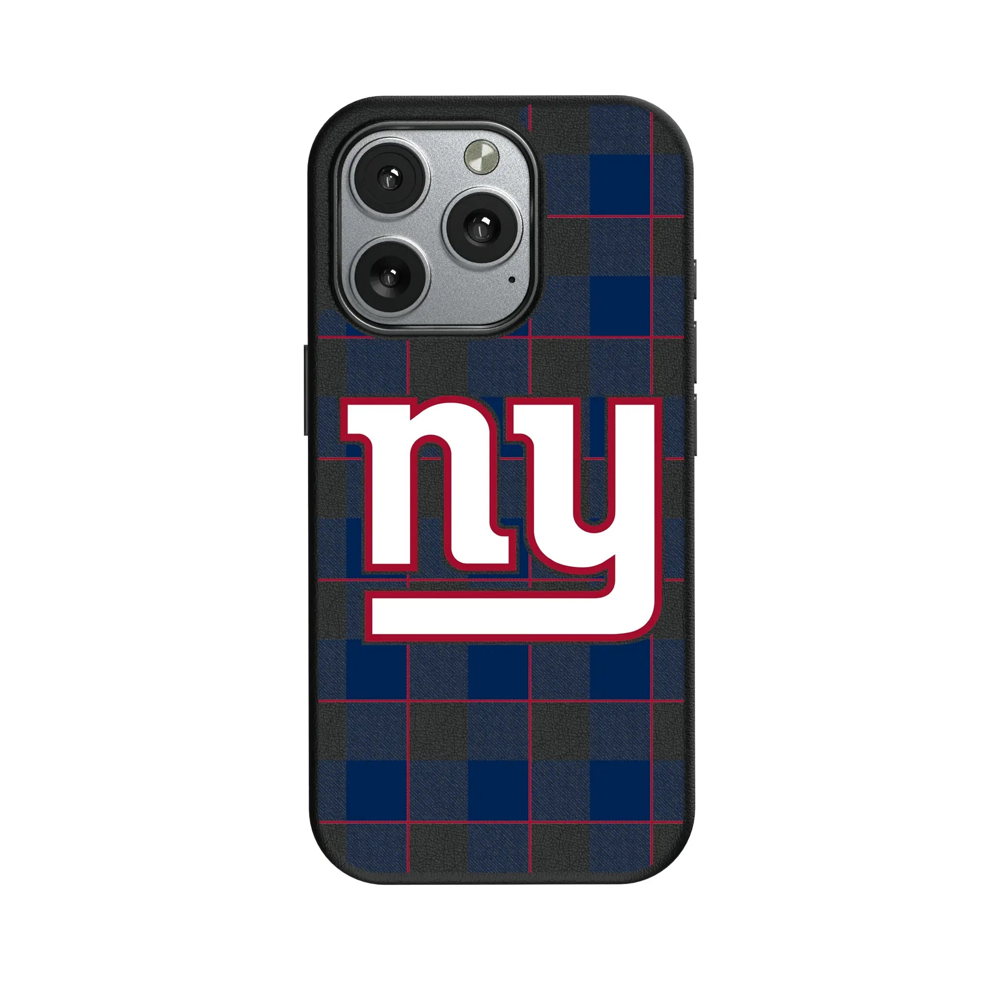 New York Giants Plaid iPhone MagSafe Compatible Phone Case for Apple iPhone
