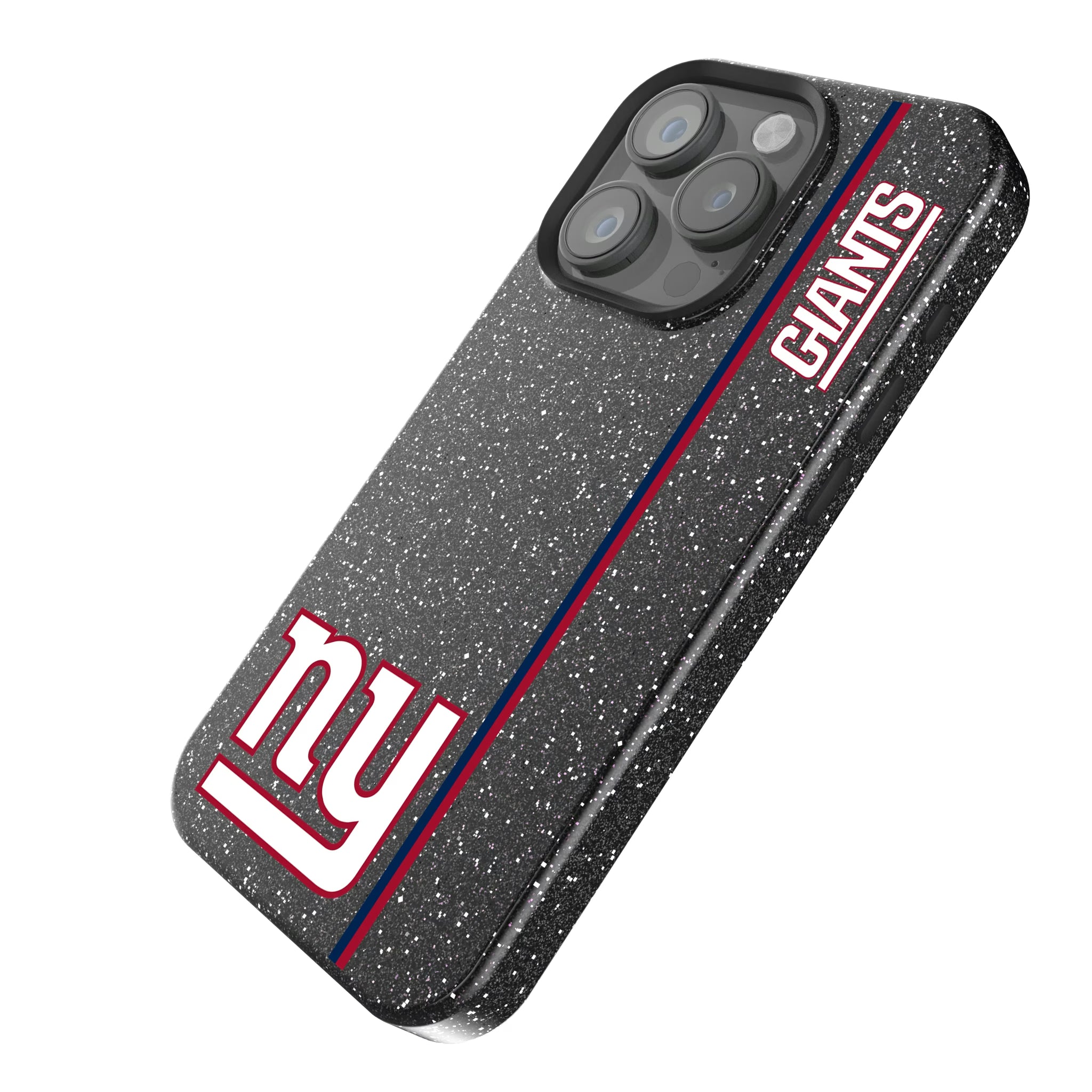 New York Giants Sidebar iPhone Bling Phone Case for Apple iPhone - Isometric View