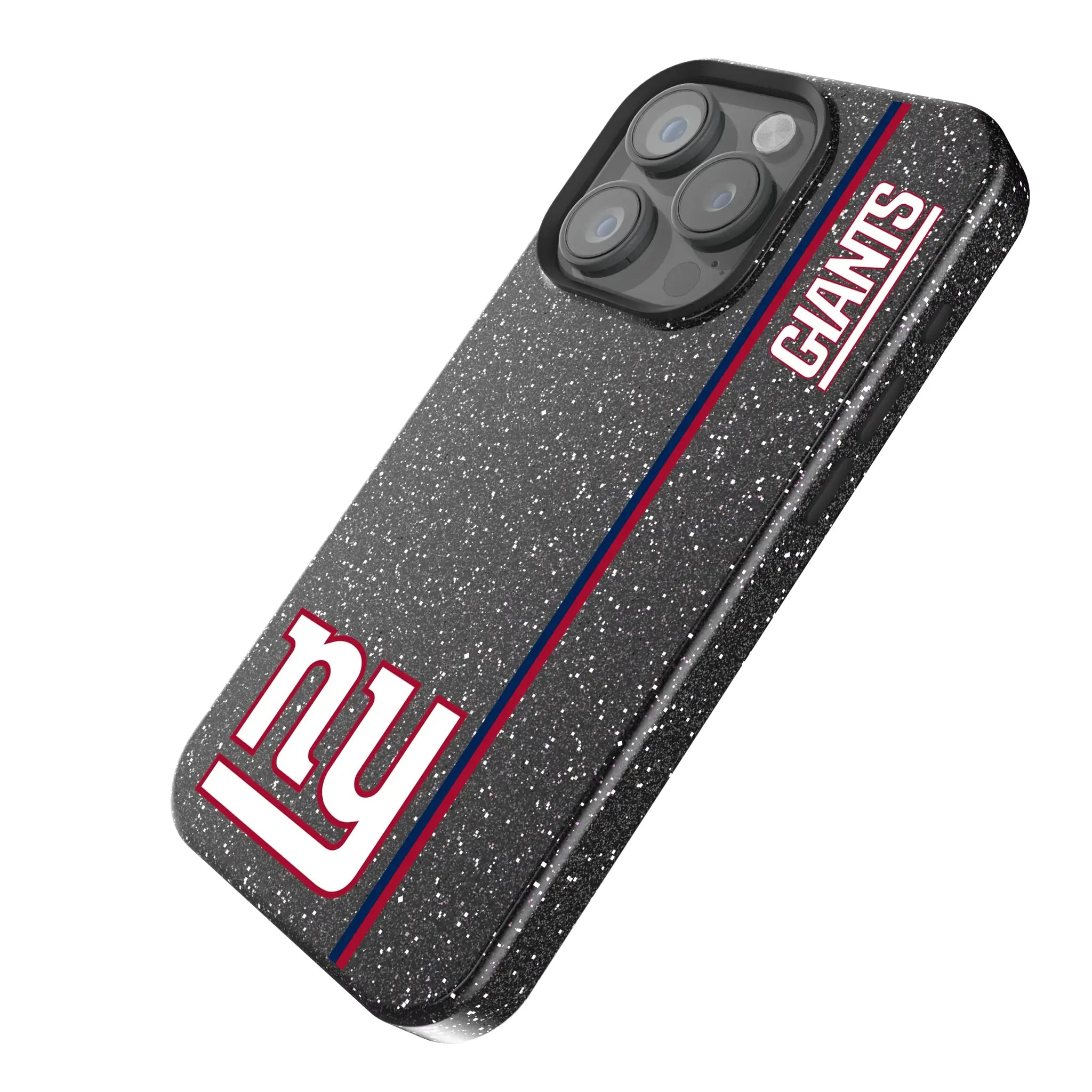 New York Giants Sidebar iPhone Bling Phone Case for Apple iPhone - Isometric View