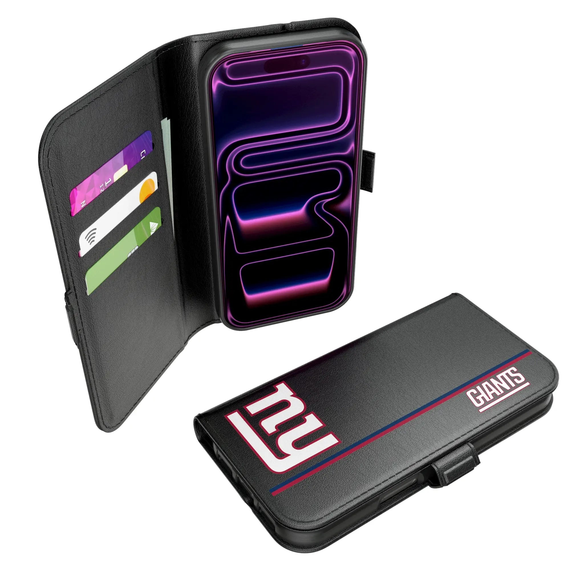 New York Giants Sidebar iPhone Folio Phone Case for Apple iPhone#Device_iPhone 17 Pro