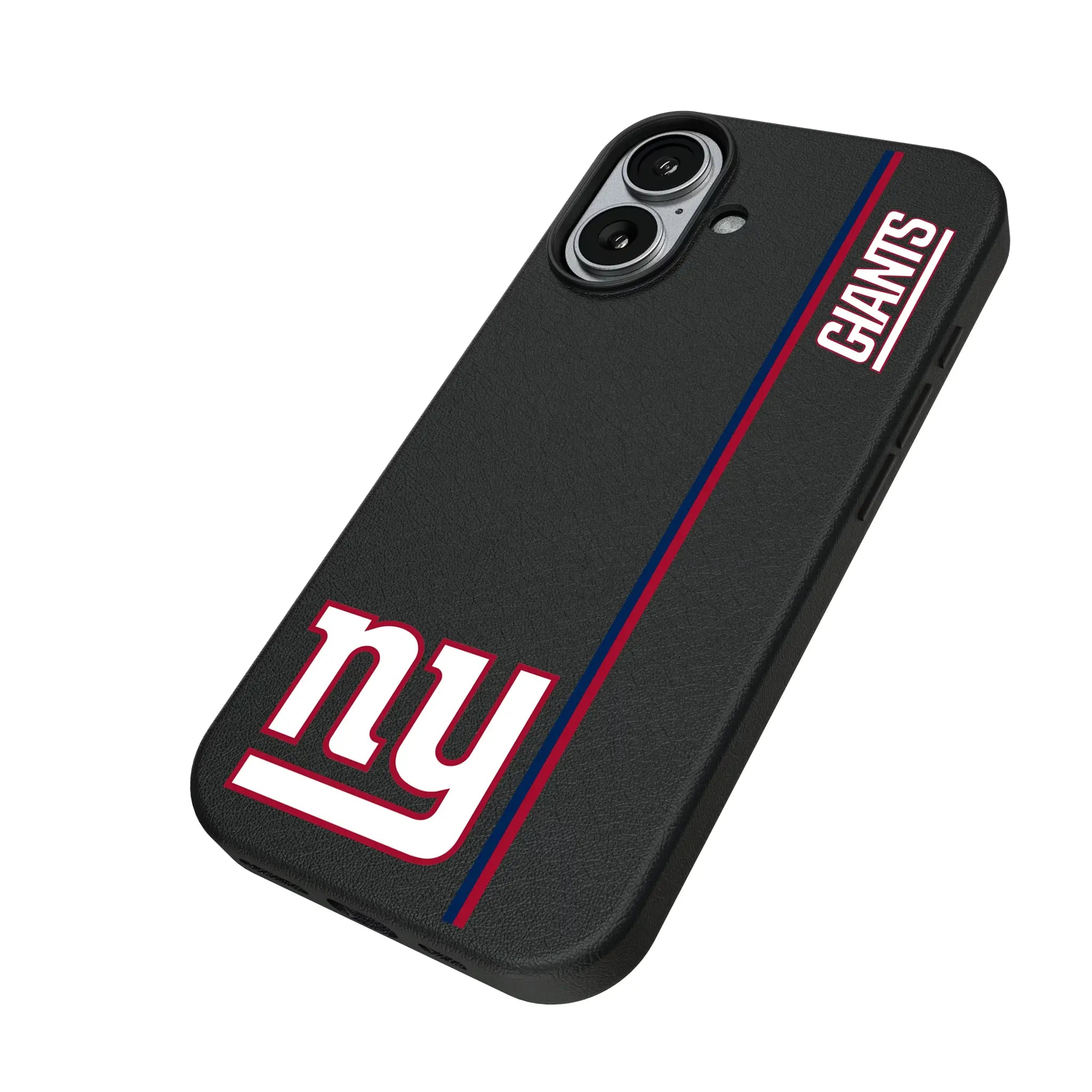 New York Giants Sidebar iPhone MagSafe Compatible Phone Case for Apple iPhone - Isometric View#Device_iPhone 17