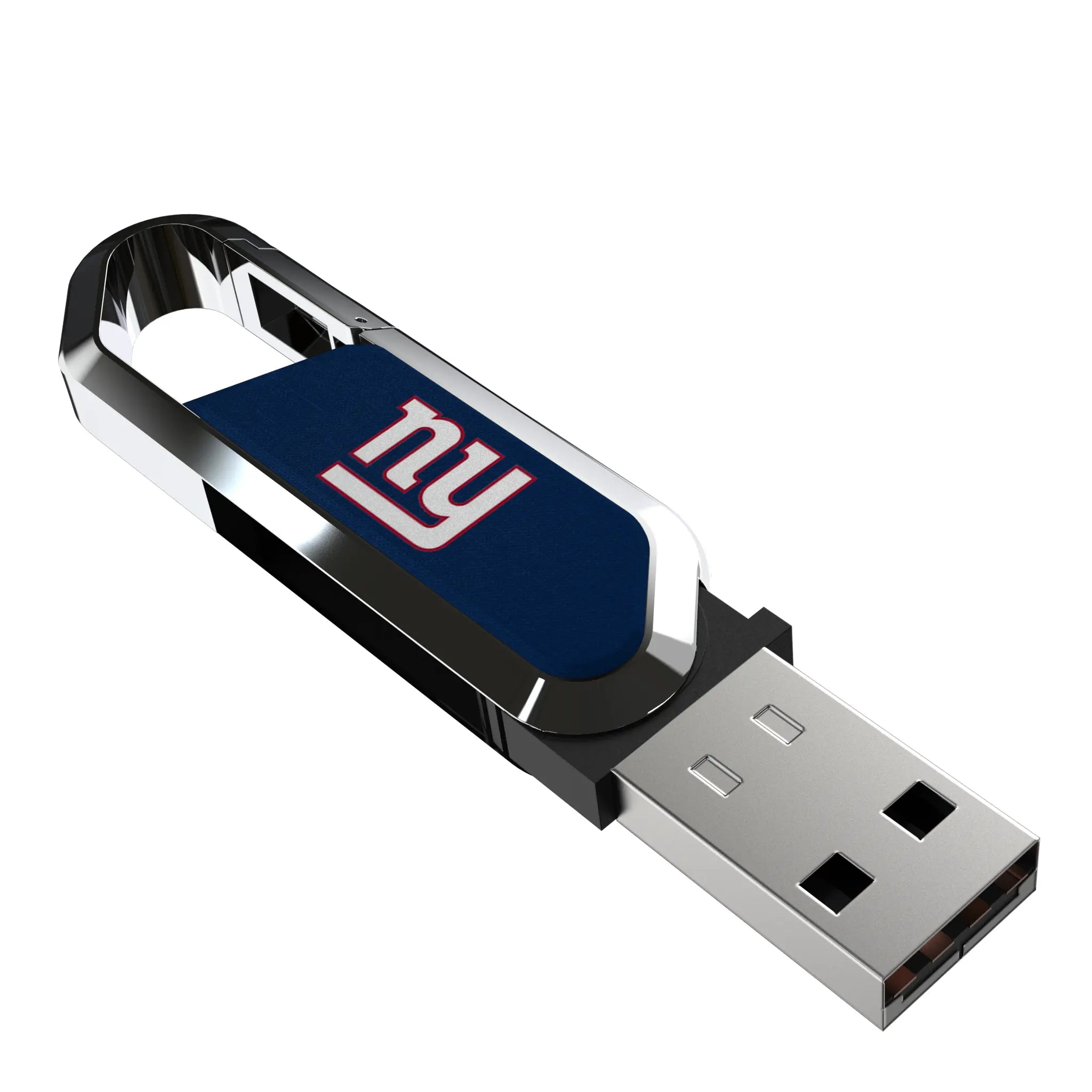 New York Giants Solid USB 64GB Clip Style Flash Drive