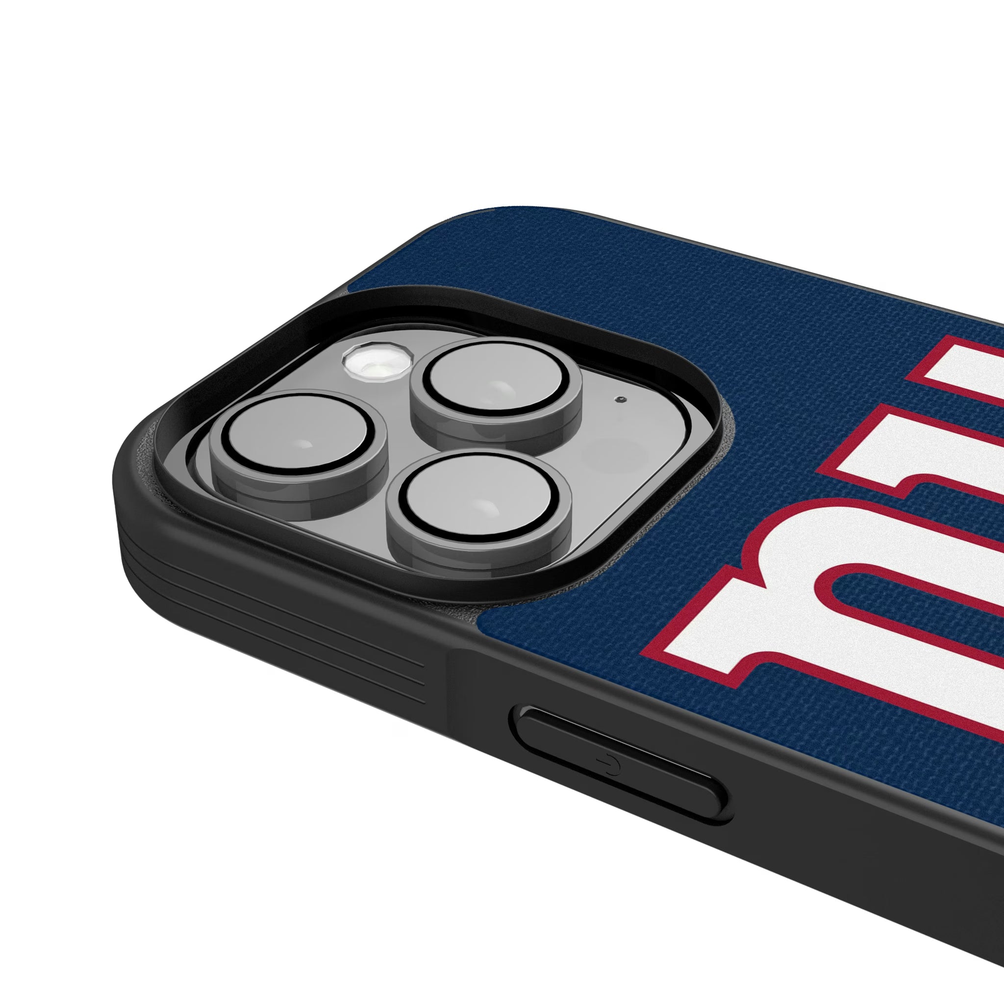 New York Giants Stripe iPhone Bump Phone Case for Apple iPhone - Detail