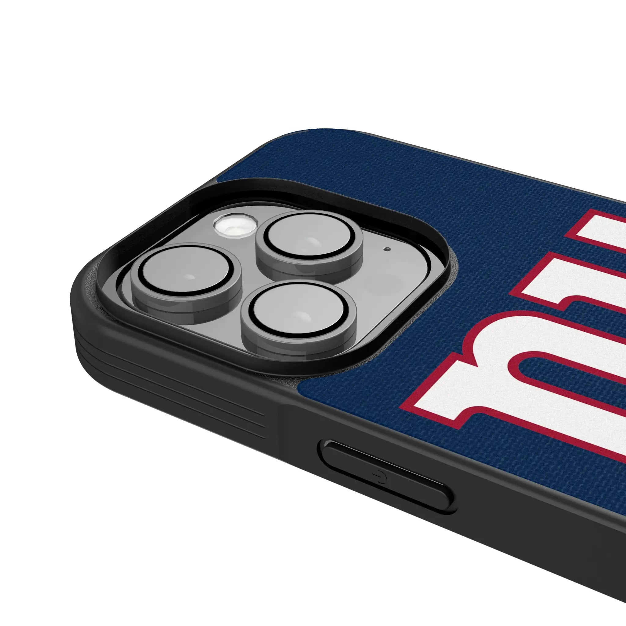 New York Giants Stripe iPhone Bump Phone Case for Apple iPhone - Detail