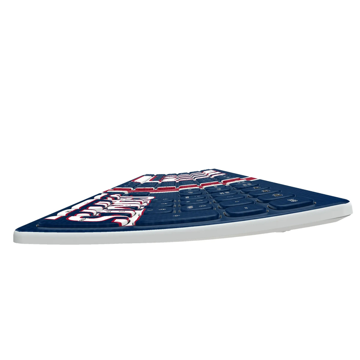 New York Giants Stripe KKB605 Curved Wireless Keyboard