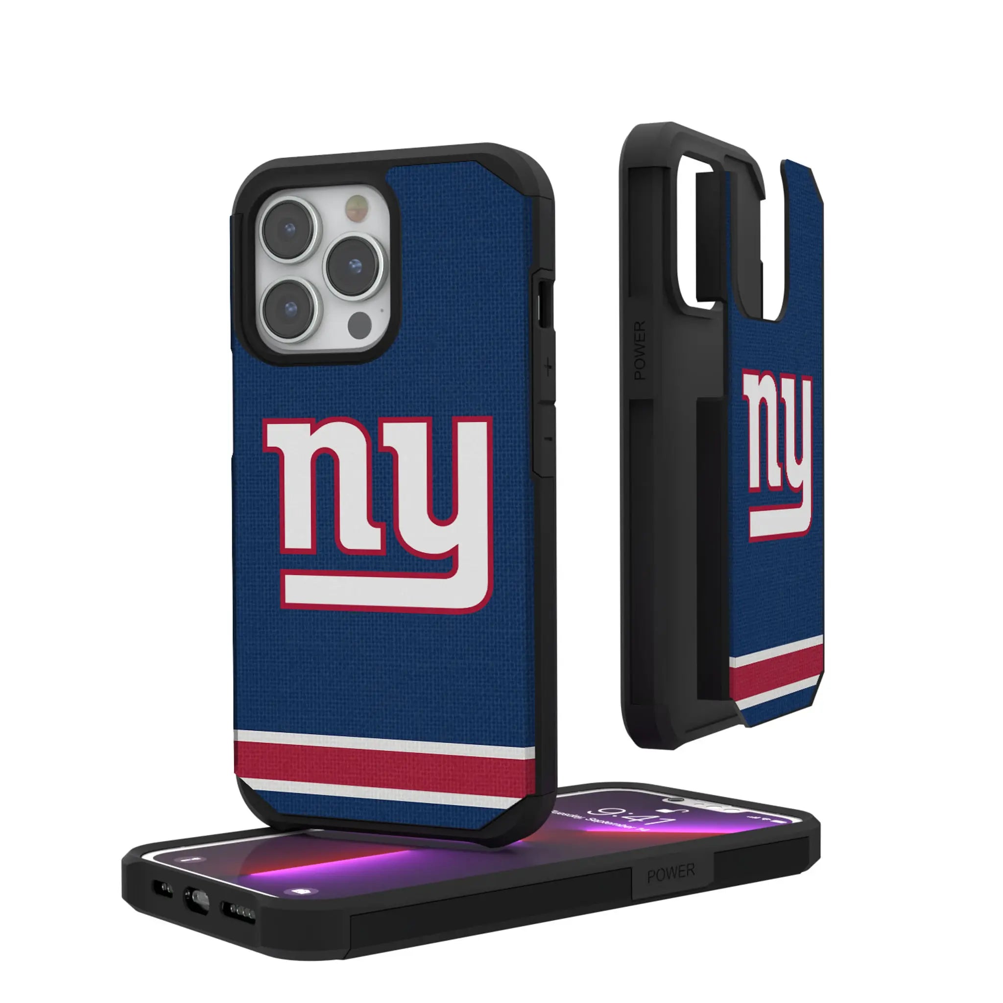 New York Giants Stripe iPhone Rugged Phone Case for Apple iPhone