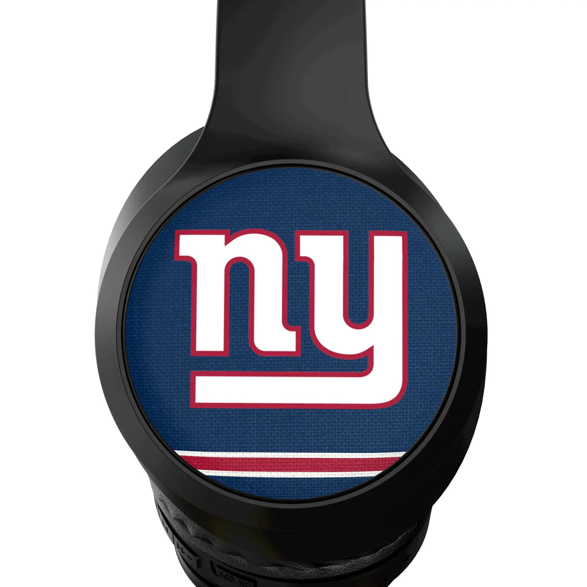 New York Giants Stripe Wireless Over-Ear Headphones With Case - Detail