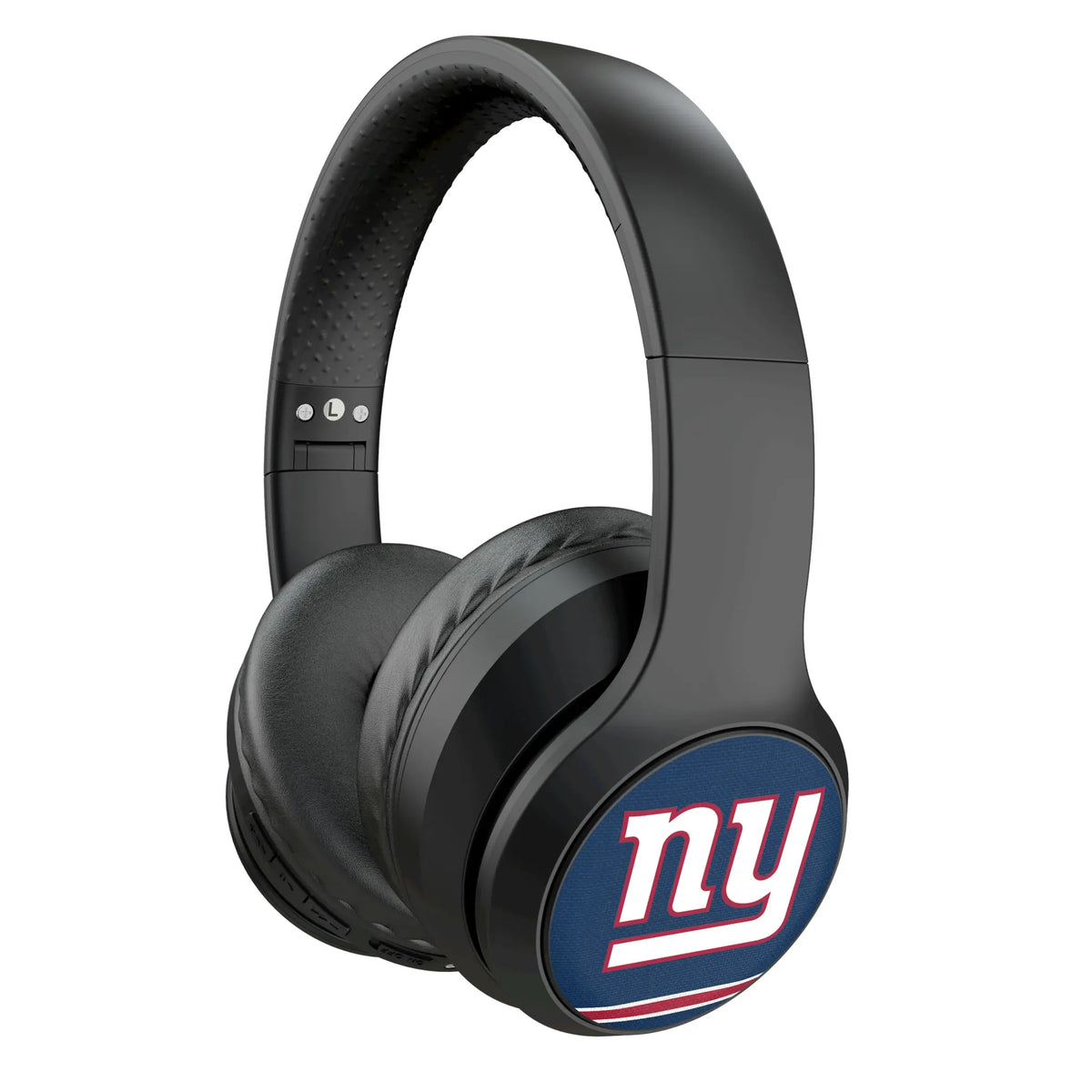 New York Giants Stripe Wireless Over-Ear Headphones With Case