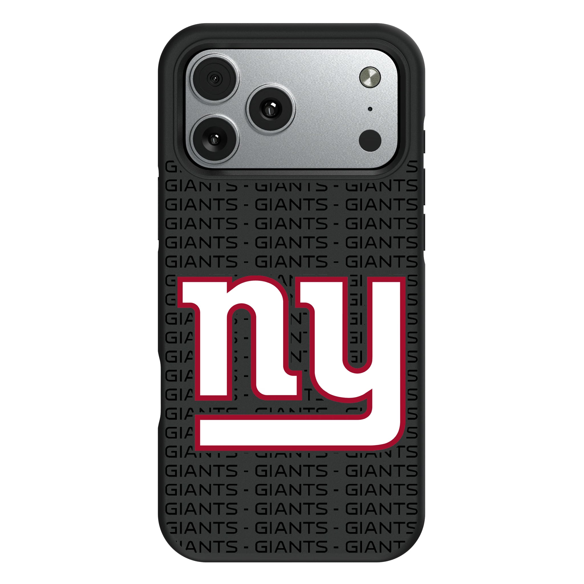 New York Giants Text Backdrop iPhone Bump Phone Case for Apple iPhone#Device_iPhone 17 Pro Max